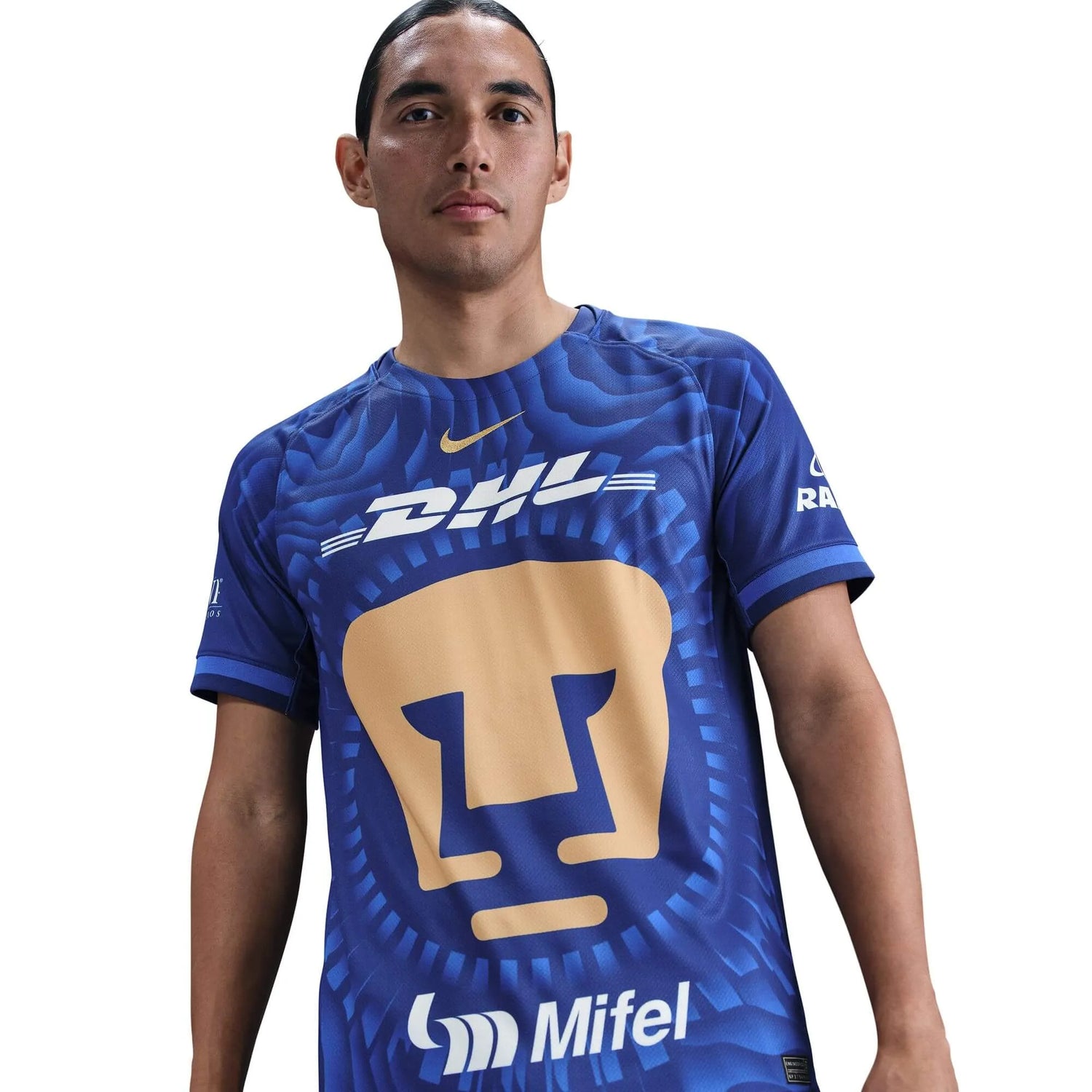Nike 2025-26 Pumas Men's Stadium Away Soccer Jersey (Detail 1)