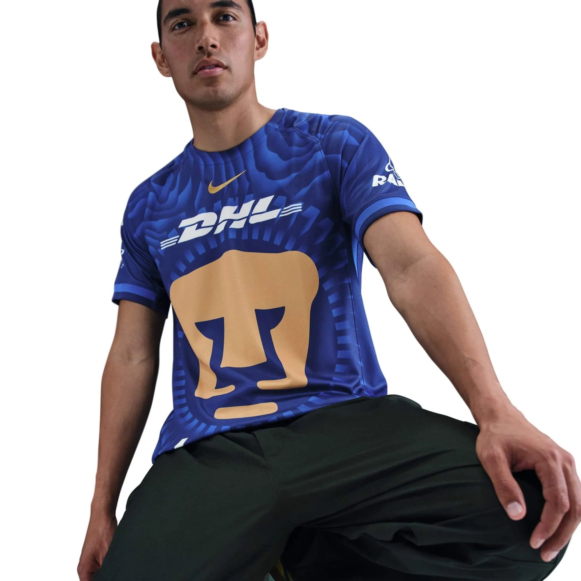 Nike 2025-26 Pumas Men's Stadium Away Soccer Jersey (Detail 2)