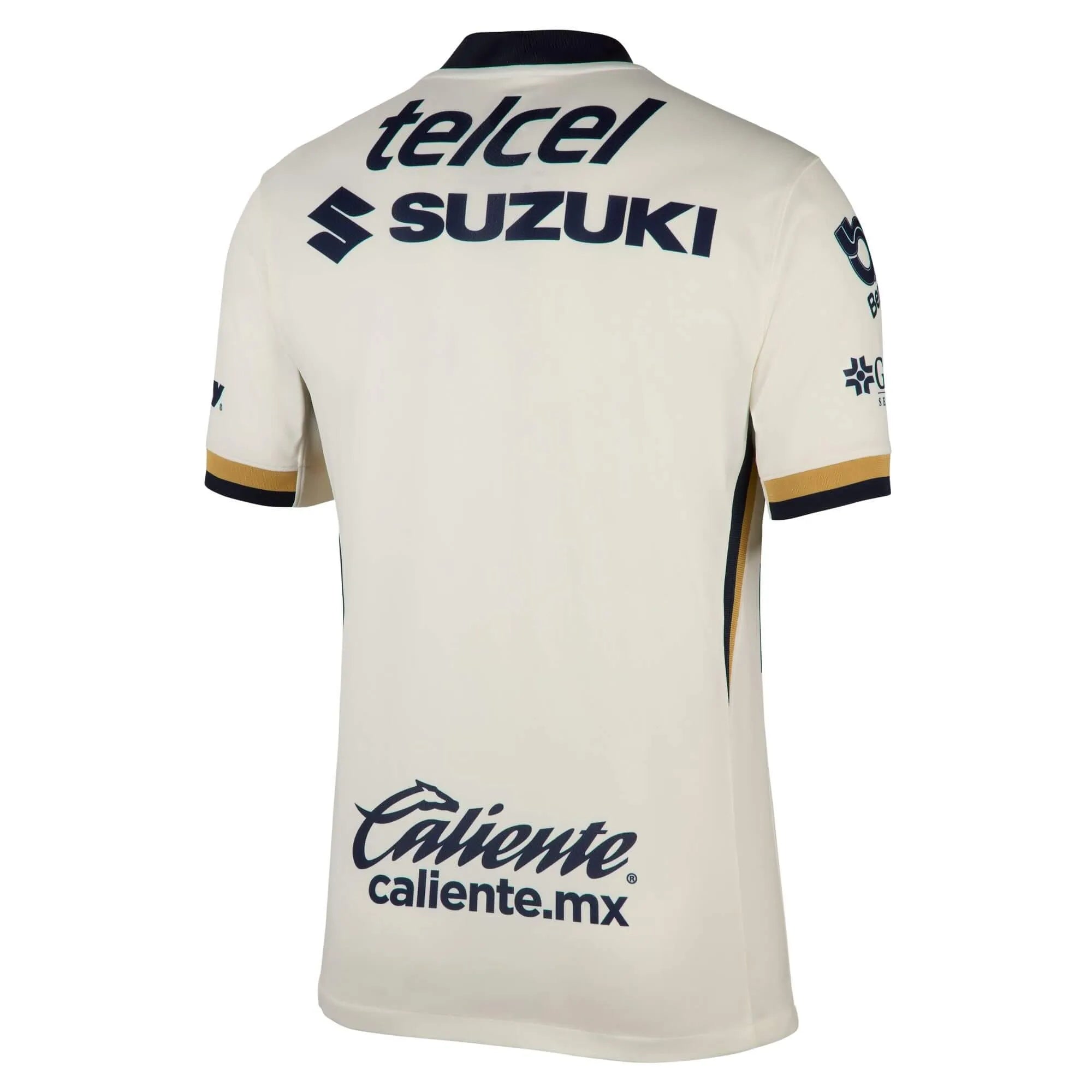 Nike 2025-26 Pumas Men's Stadium Home Soccer Jersey (Back)