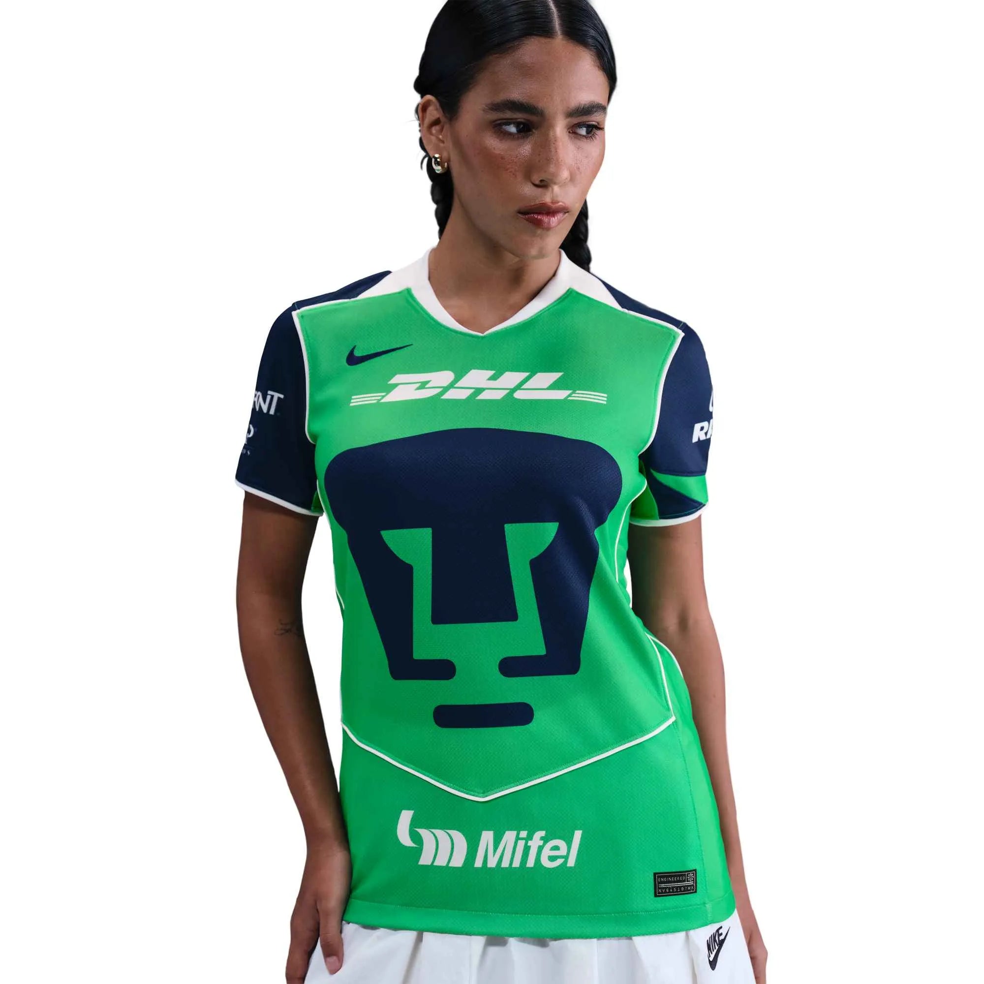 Nike 2025-26 Pumas Women's Stadium Third Soccer Jersey (Front)