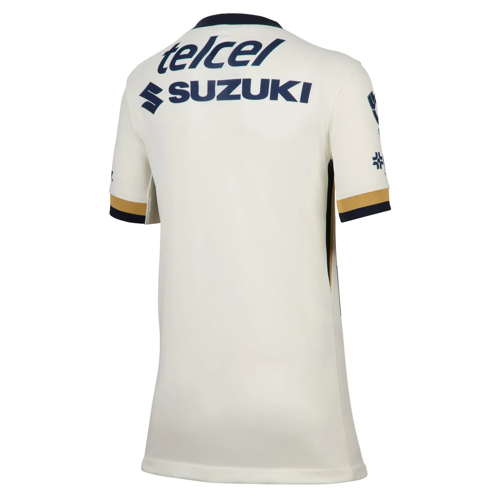 Nike 2025-26 Pumas Youth Stadium Home Soccer Jersey (Back)