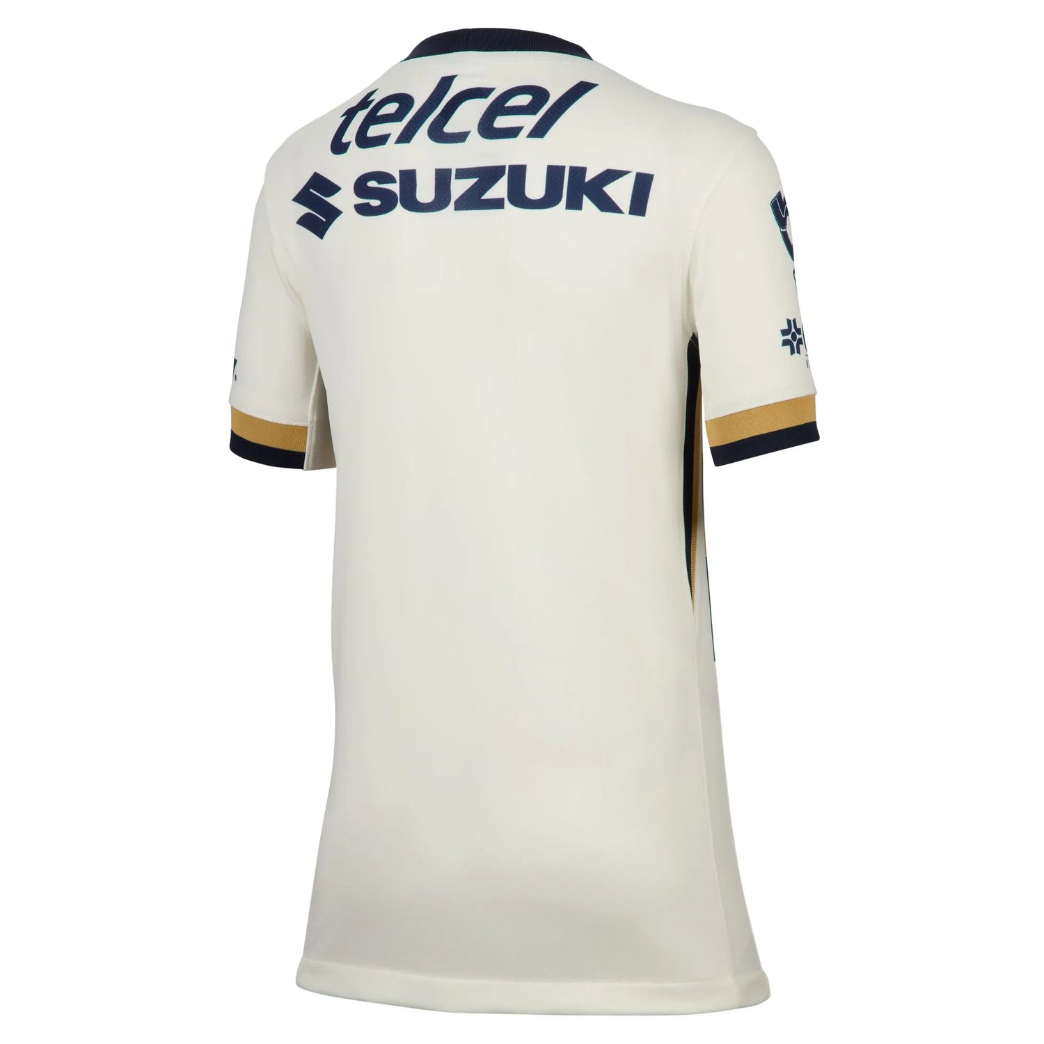 Nike 2025-26 Pumas Youth Stadium Home Soccer Jersey (Back)