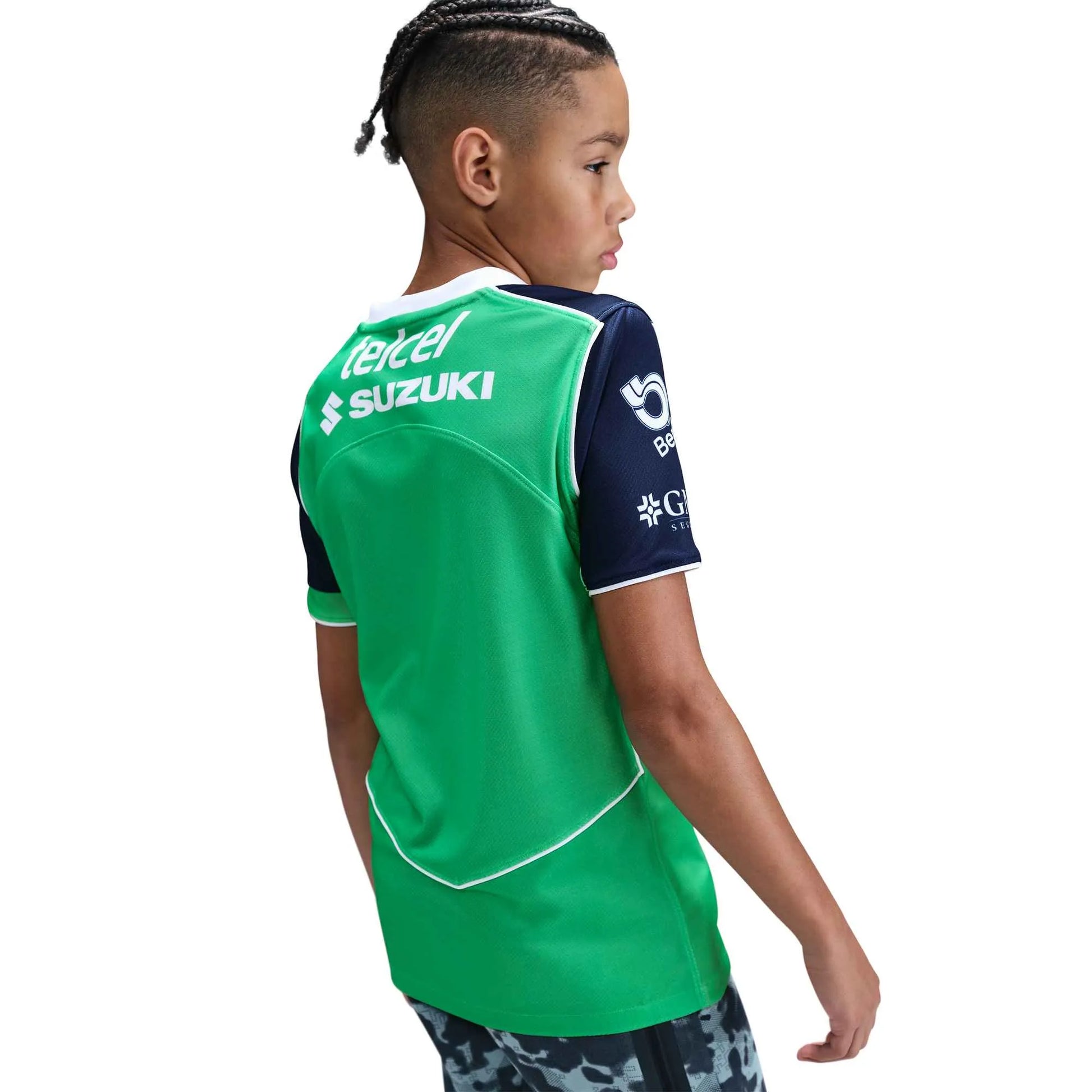 Nike 2025-26 Pumas Youth Stadium Third Soccer Jersey (Back)