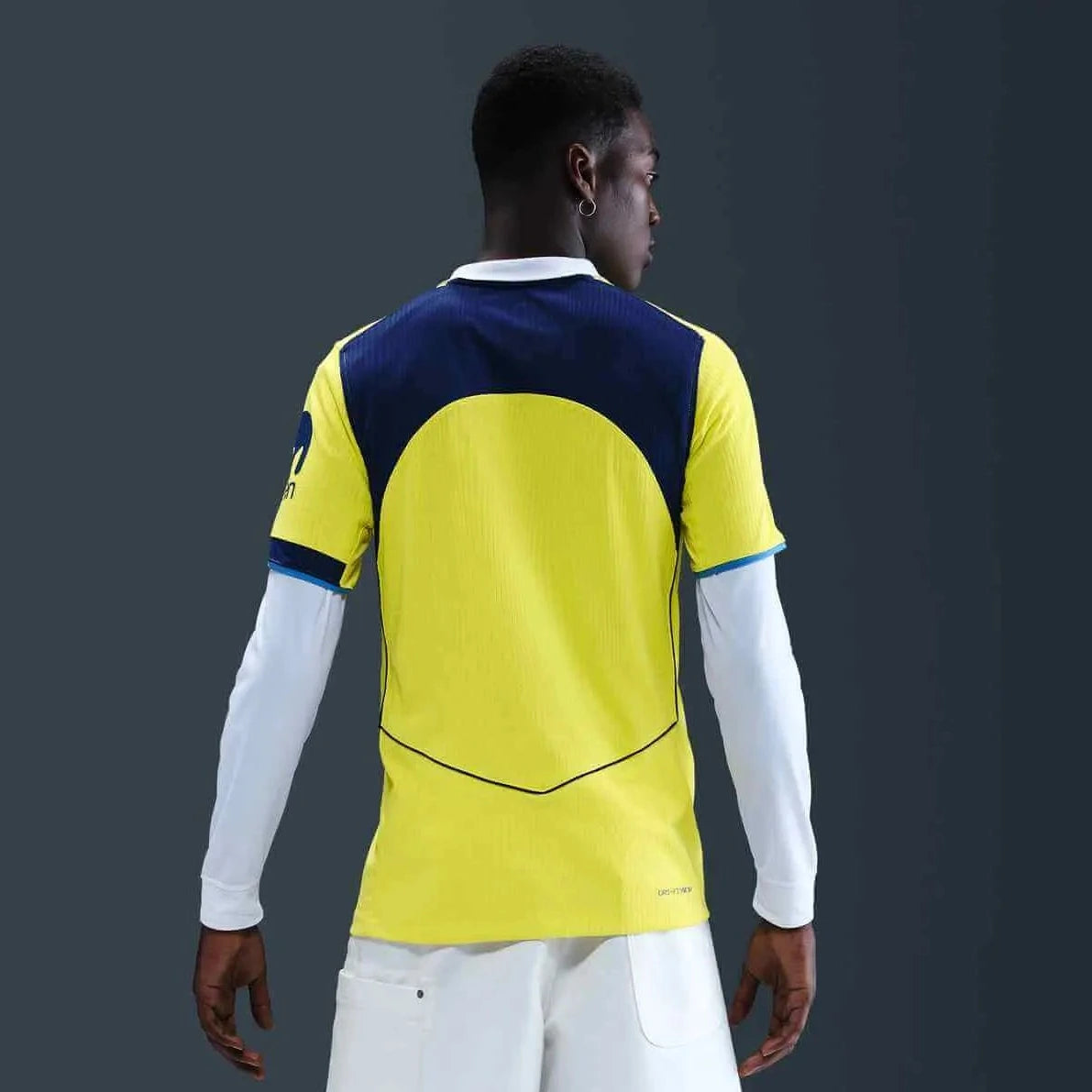 Nike 2025-26 Tottenham Men's Authentic Third Soccer Jersey (Model - Back)
