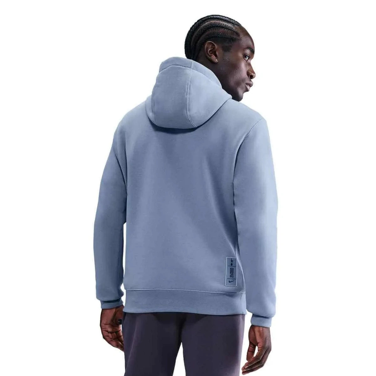 Nike 2025-26 Tottenham Men's Club Pullover Hoodie (Model - Back)