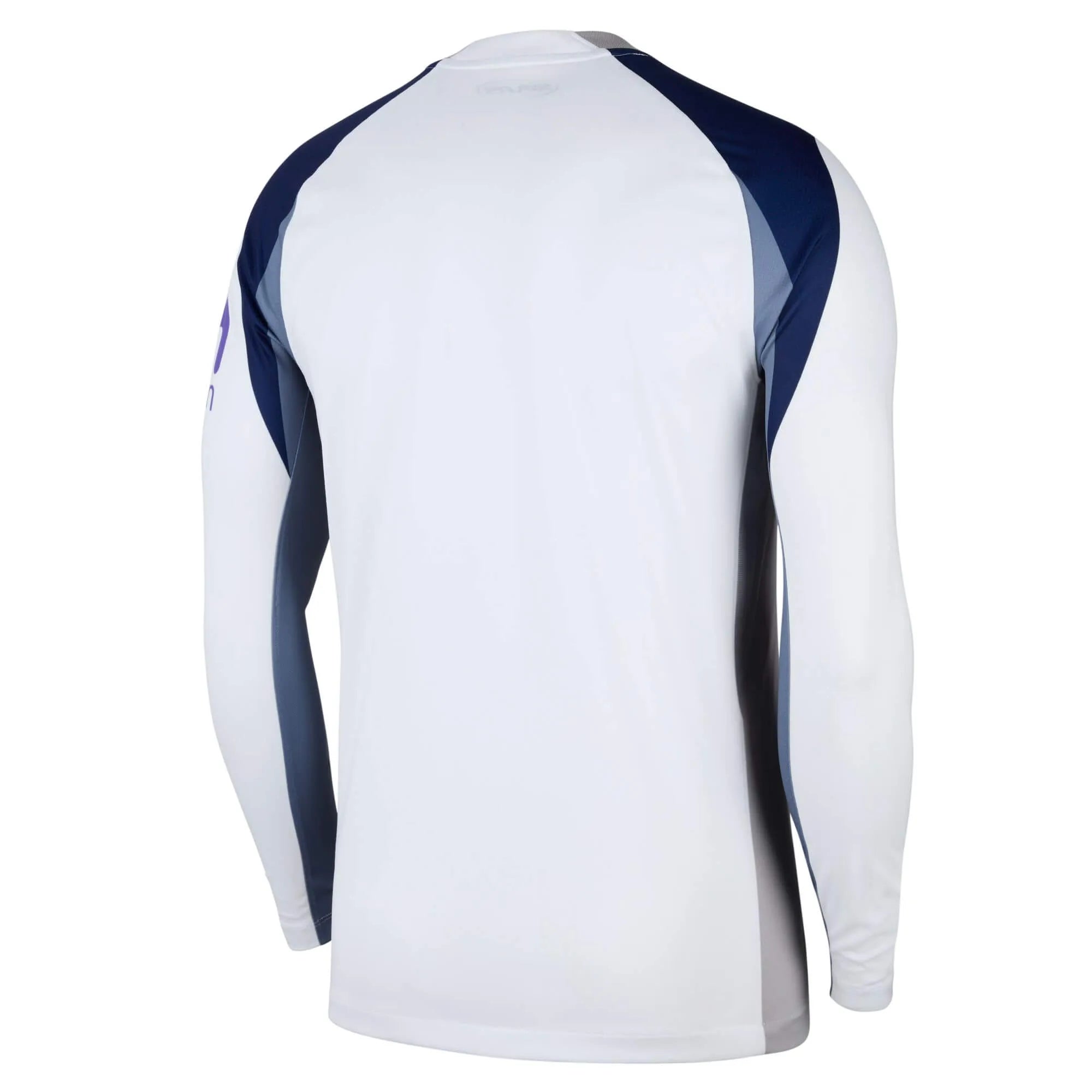 Nike 2025-26 Tottenham Men's Stadium Home Long-Sleeve Soccer Jersey (Back)