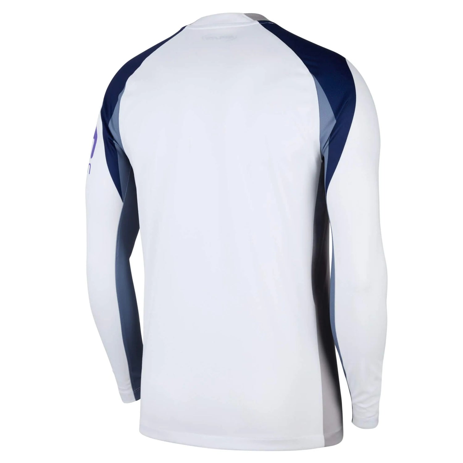 Nike 2025-26 Tottenham Men's Stadium Home Long-Sleeve Soccer Jersey (Back)
