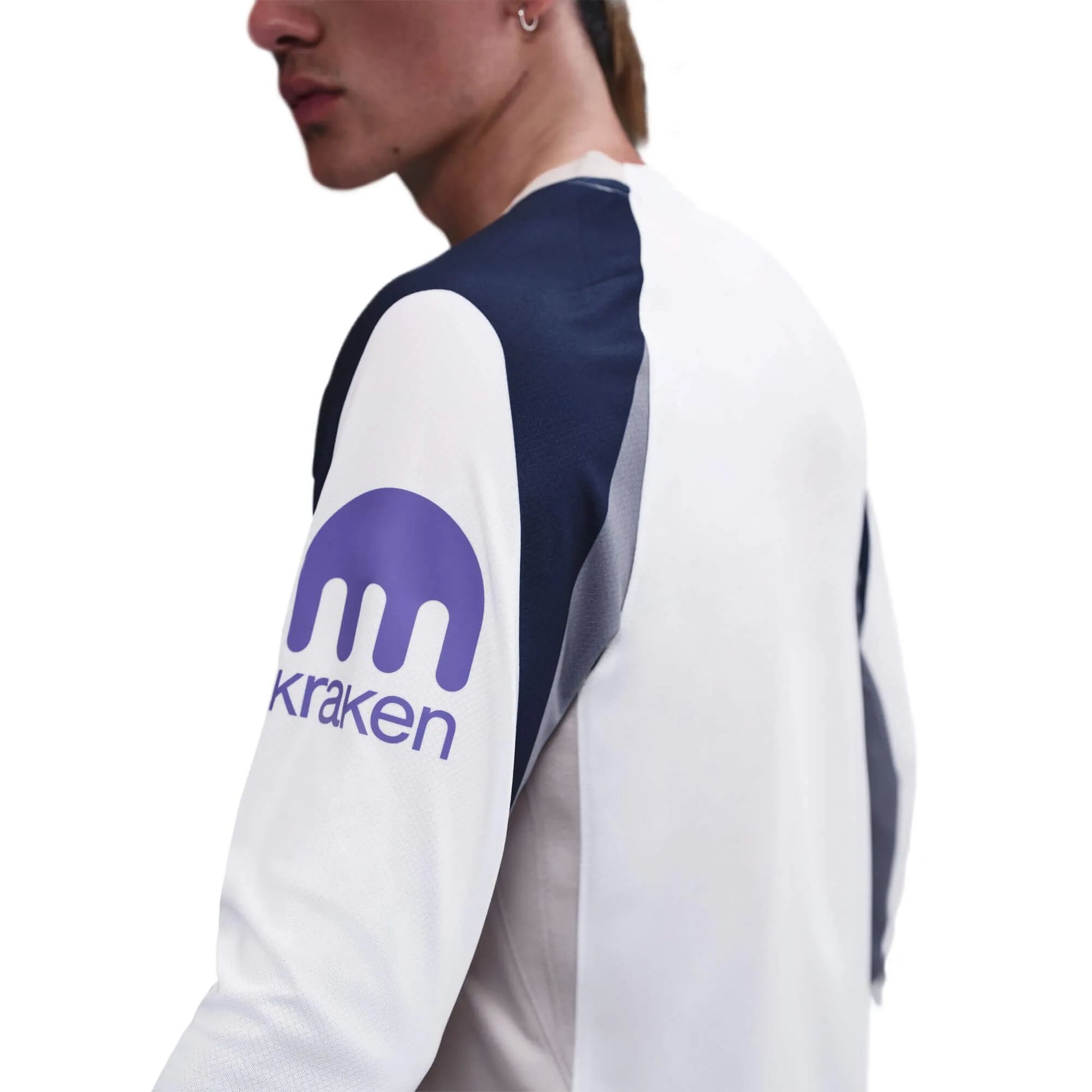 Nike 2025-26 Tottenham Men's Stadium Home Long-Sleeve Soccer Jersey (Detail 3)