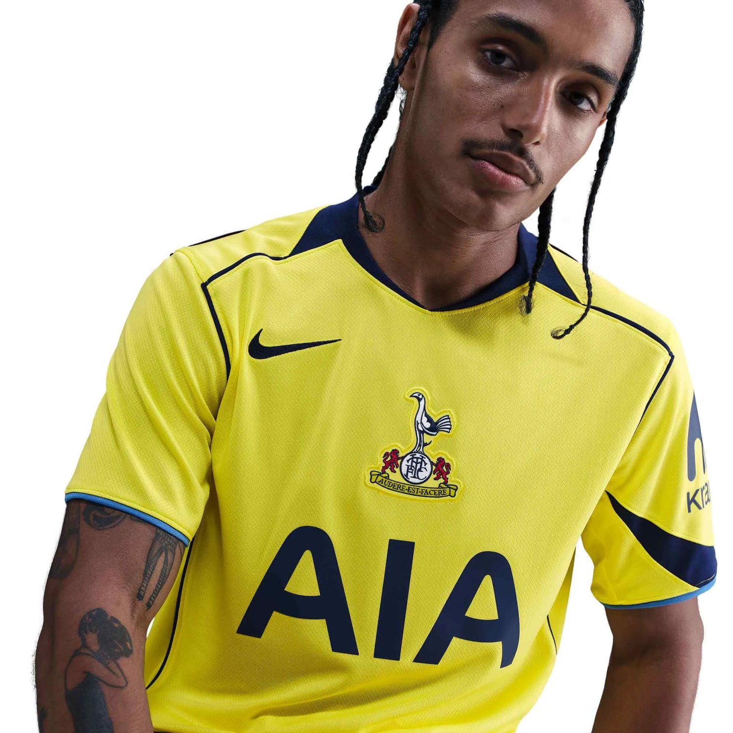 Nike 2025-26 Tottenham Men's Stadium Third Soccer Jersey (Detail 2)