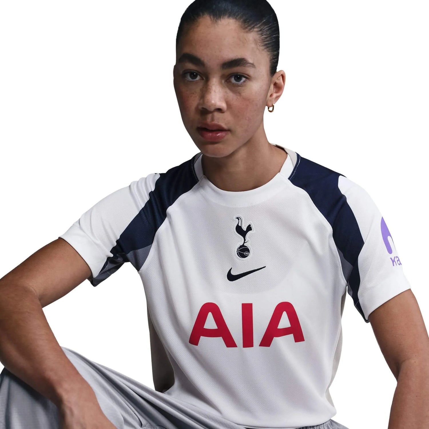 Nike 2025-26 Tottenham Women's Stadium Home Soccer Jersey (Detail 2)