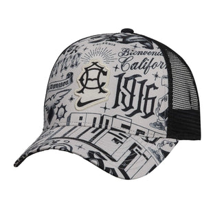 Nike 2025 Club America Global Futbol Rise Printed Trucker Hat (Front)