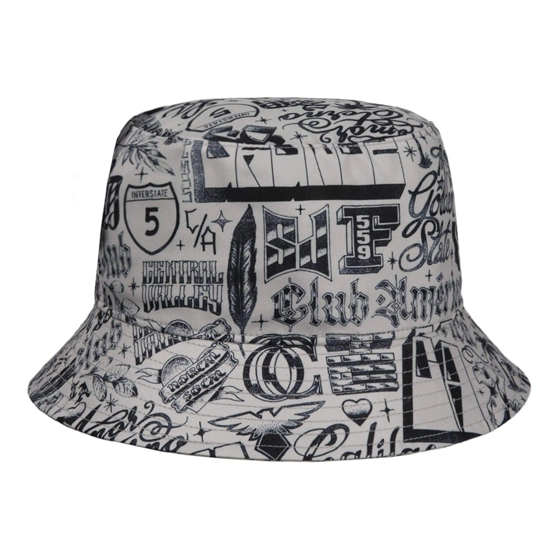 Nike 2025 Club America Global Futbol Sublimated Bucket Hat (Back)