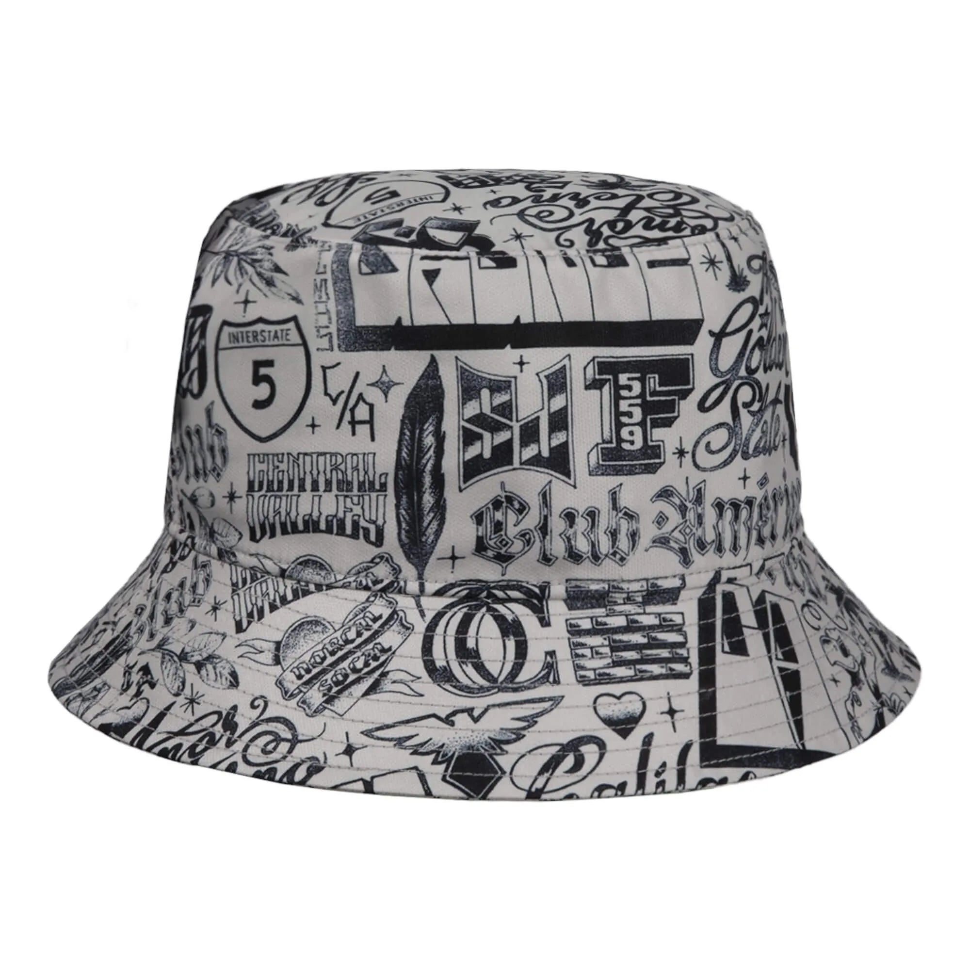 Nike 2025 Club America Global Futbol Sublimated Bucket Hat (Back)