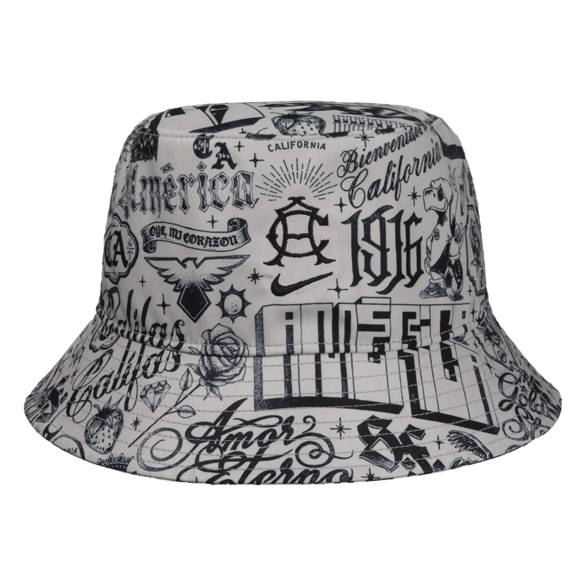 Nike 2025 Club America Global Futbol Sublimated Bucket Hat (Front)