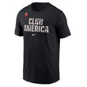 Nike 2025 Club America Men's Core Short-Sleeve Tee Black (Front)