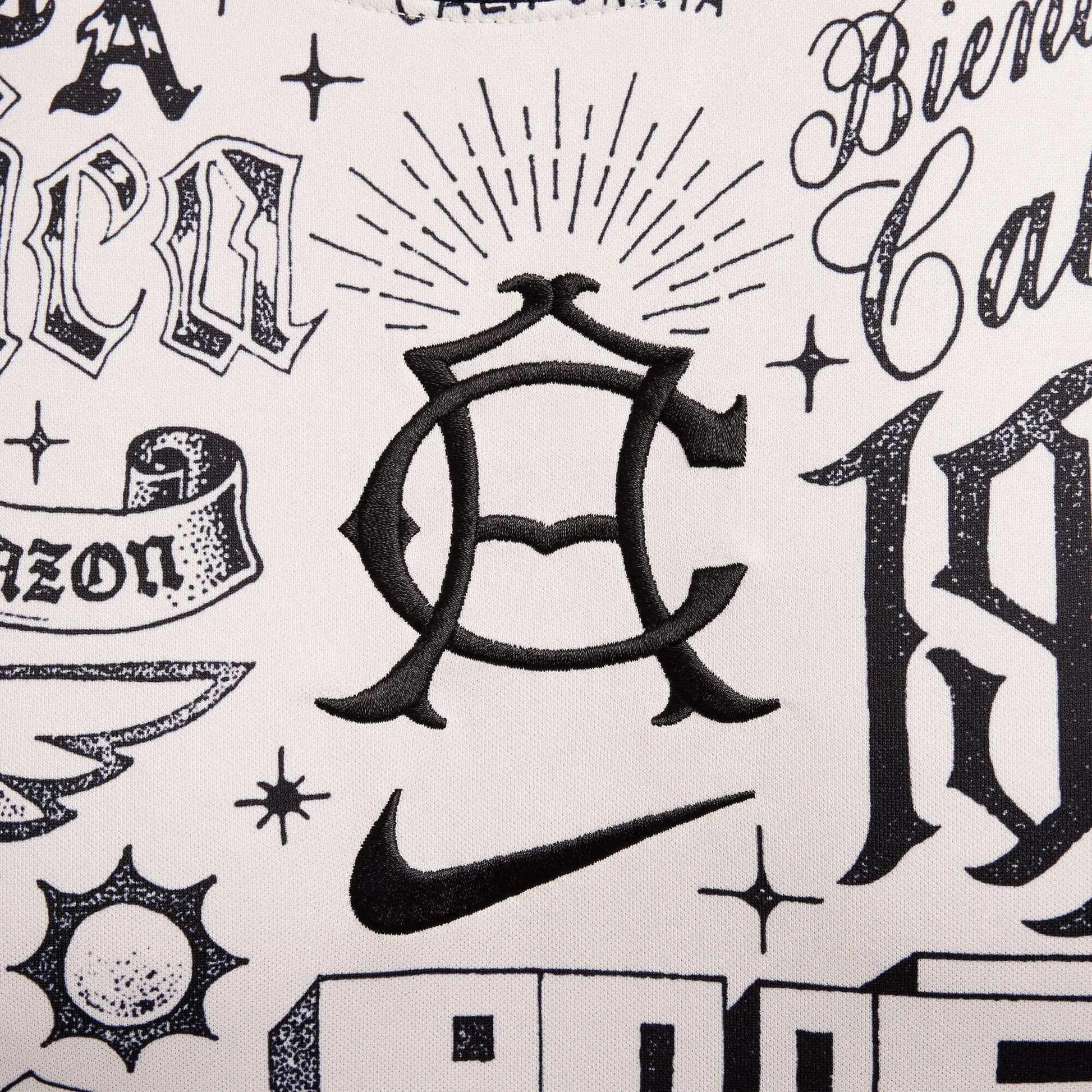 Nike 2025 Club America Men's Pre-Match Soccer Jersey (Detail 2)