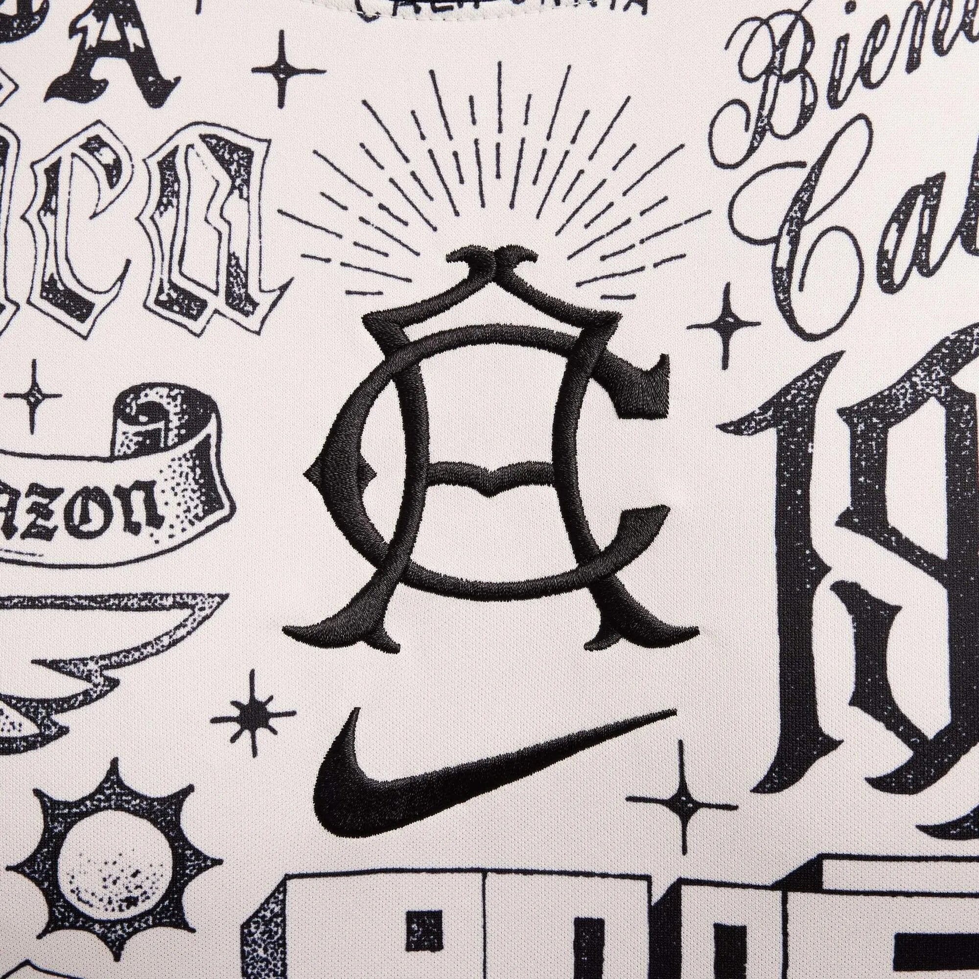 Nike 2025 Club America Men's Pre-Match Soccer Jersey (Detail 2)