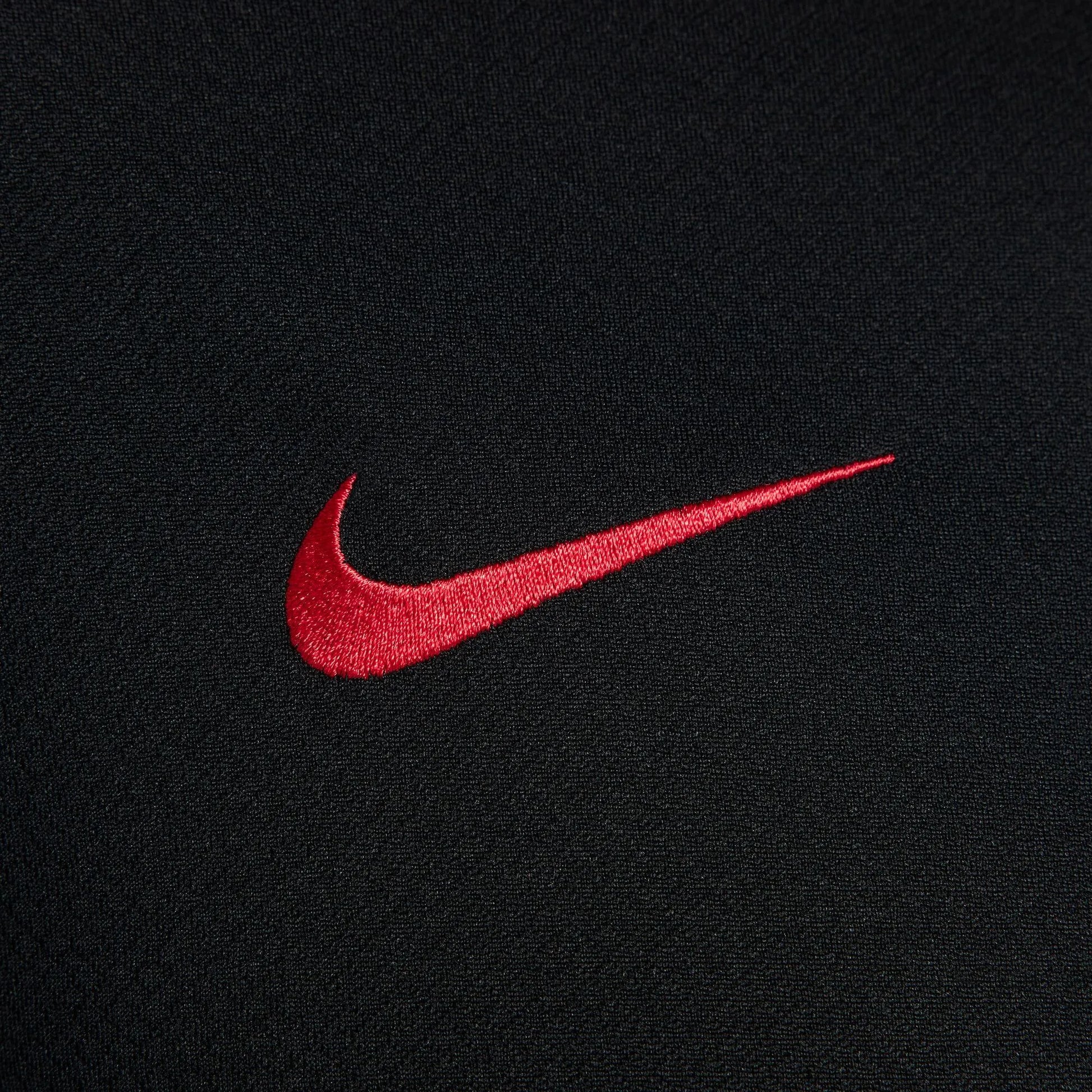 Nike 2025 Liverpool Men's Strike Training Jersey Black/Coconut Milk/Gym Red (Detail 3)