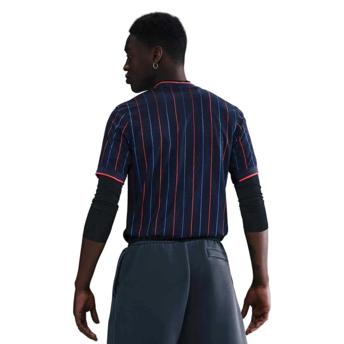 Nike 2025 USA Men's Authentic Away Soccer Jersey (Model - Back)