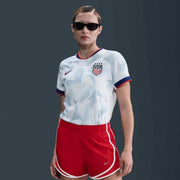 Nike 2025 USA Women's 4-Star Stadium Home Soccer Jersey (Model - Front)