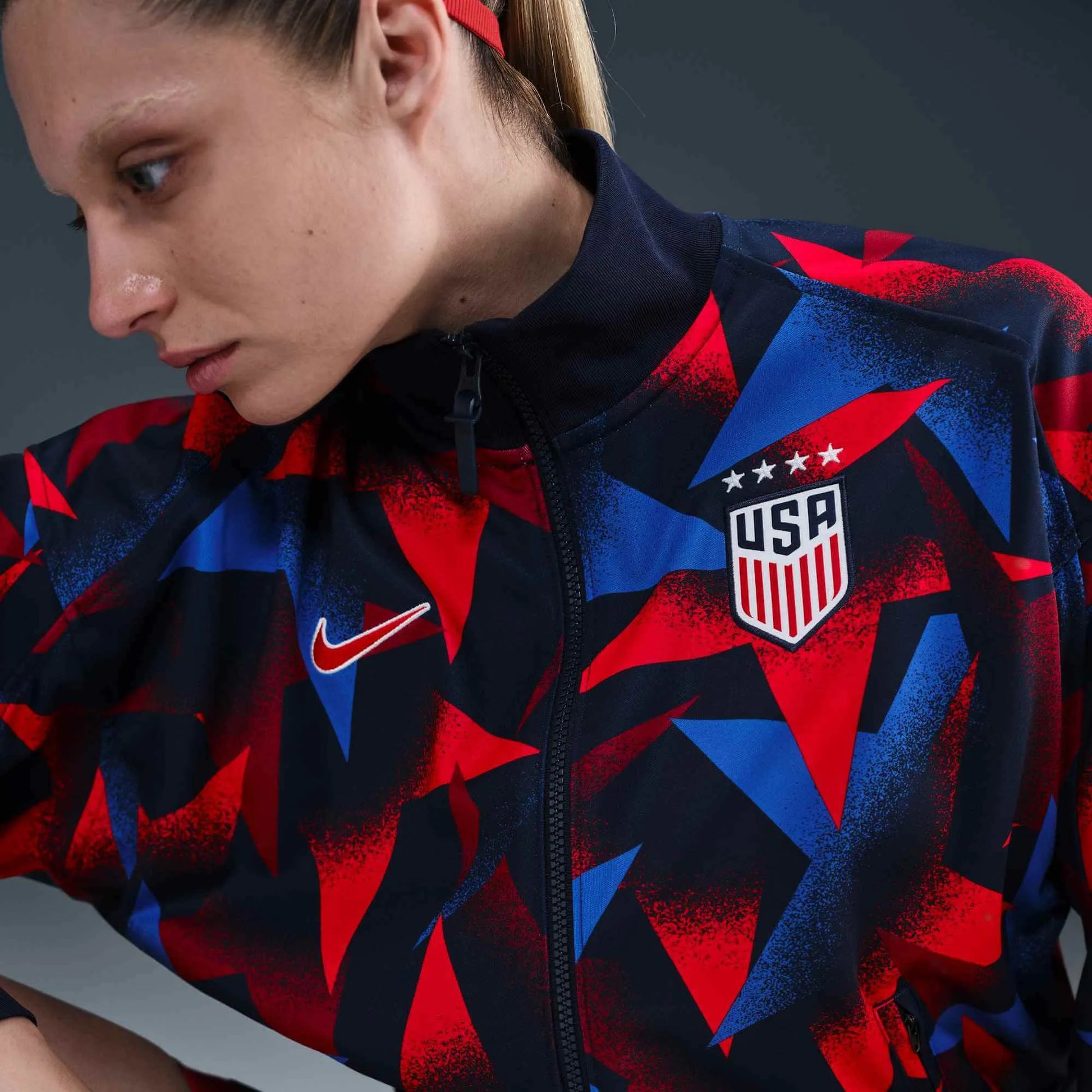 Nike 2025 USA Women's Academy Pro Anthem Jacket (Detail 4)