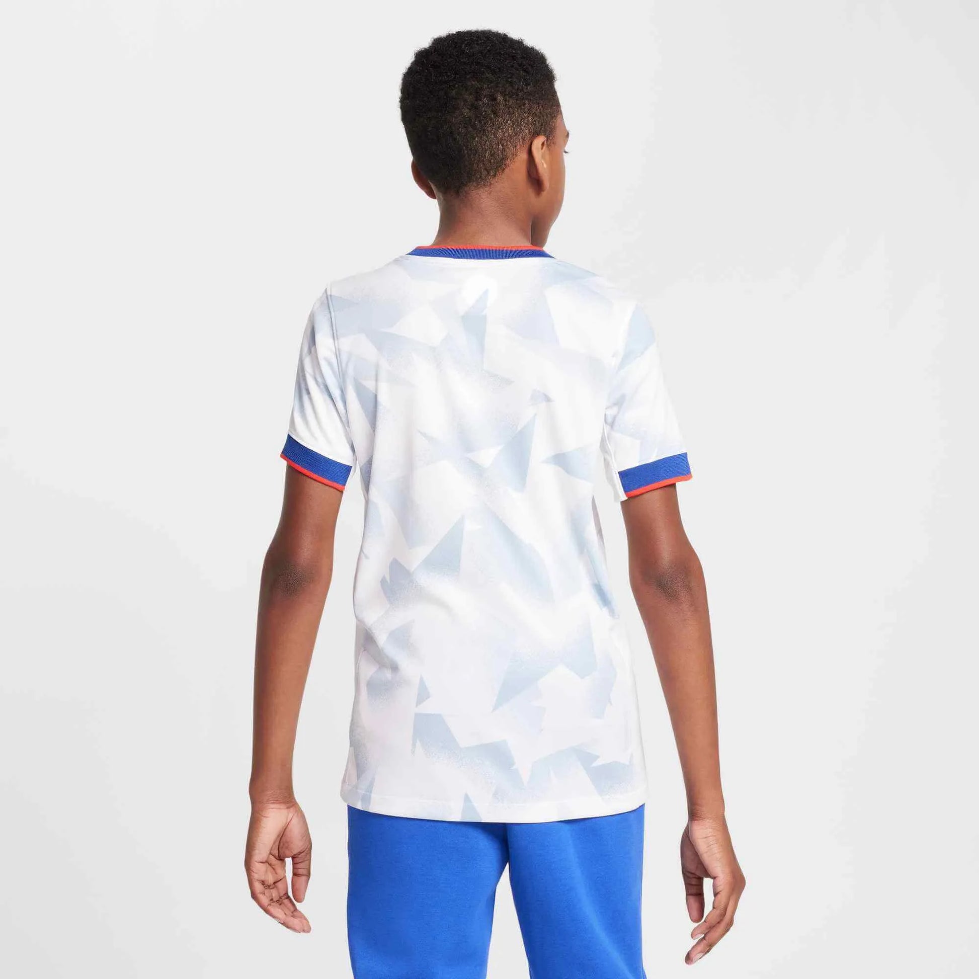 Nike 2025 USA Youth 4-Star Stadium Home Soccer Jersey (Model - Back)