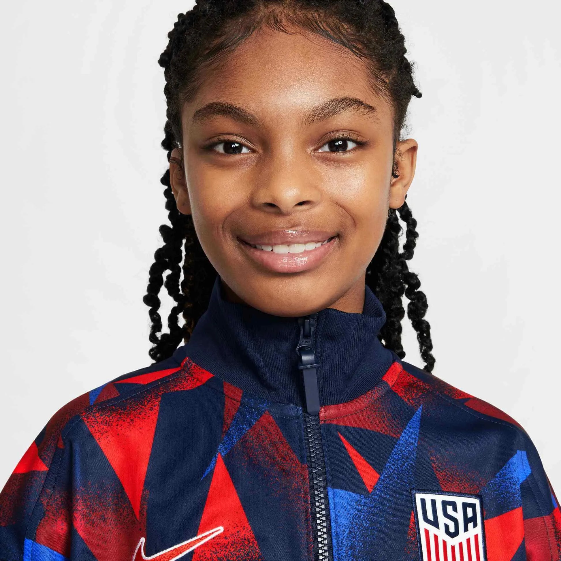 Nike 2025 USA Youth DF Academy Pro Anthem Jacket (Detail 1)