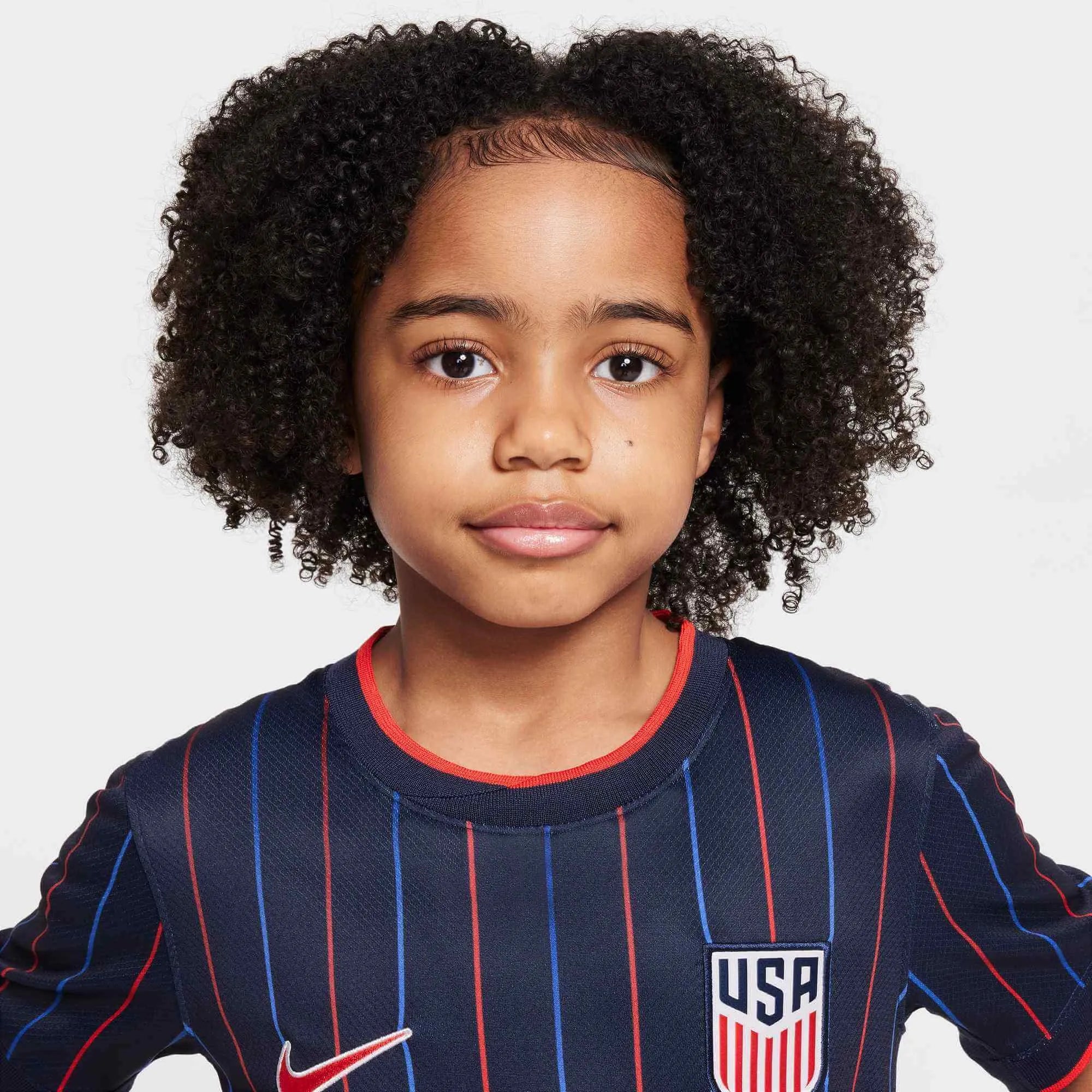 Nike 2025 USA Youth Stadium Away Soccer Jersey (Detail 1)