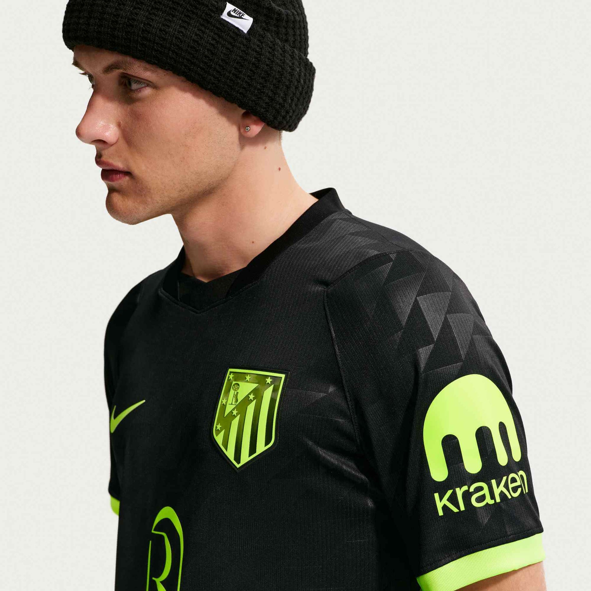Nike 2026-27 Atletico Madrid Men's Stadium Away Soccer Jersey (Detail 2)