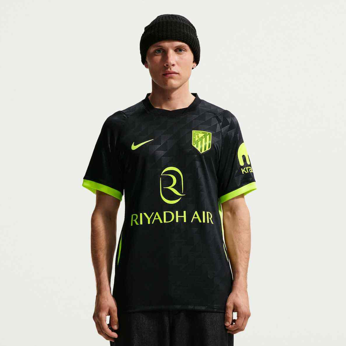 Nike 2026-27 Atletico Madrid Men's Stadium Away Soccer Jersey (Model - Front)