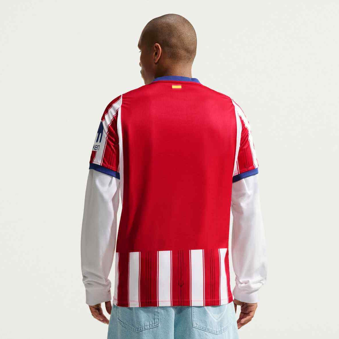 Nike 2026-27 Atletico Madrid Men's Stadium Home Soccer Jersey (Model - Back)