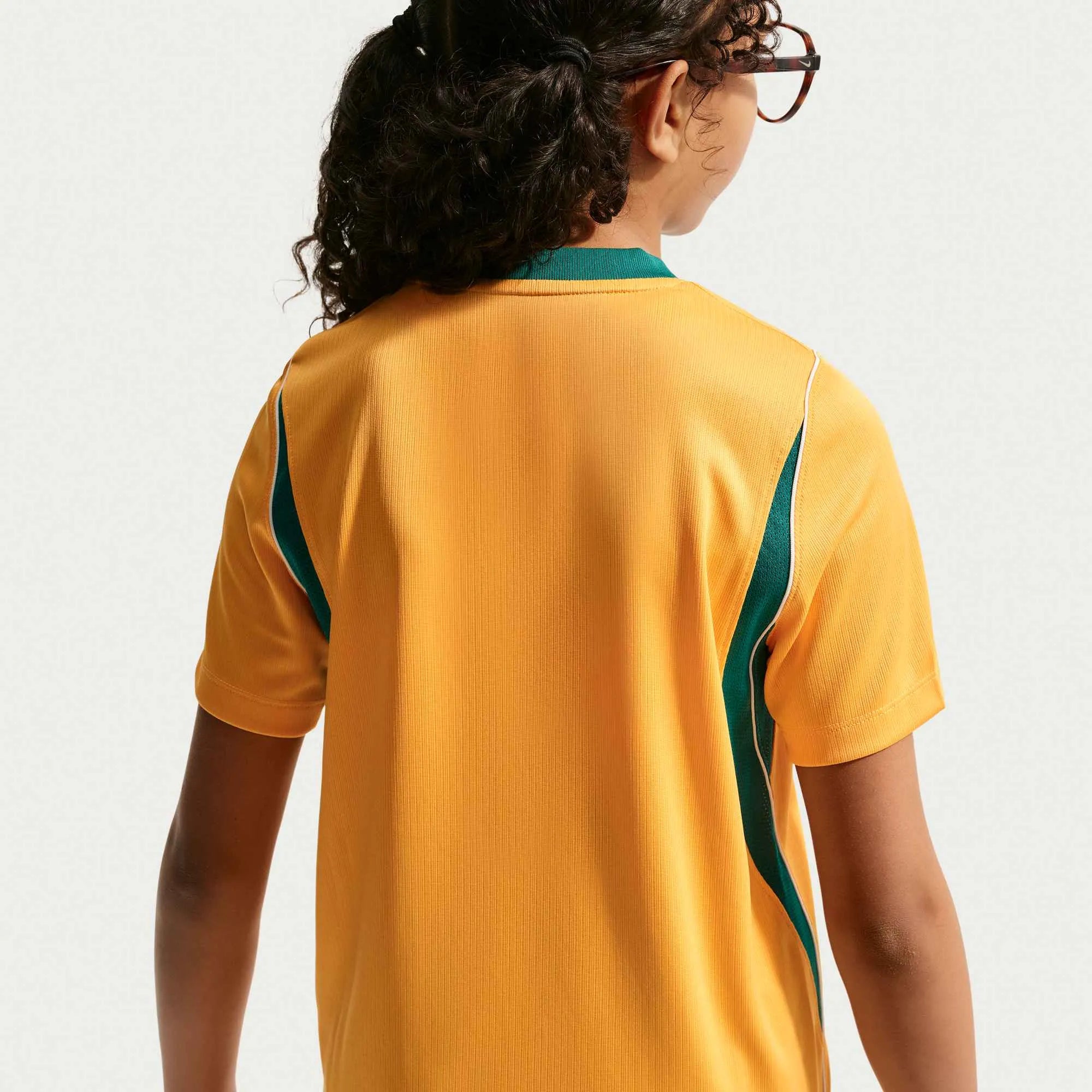 Nike 2026-27 Australia Youth Stadium Home Soccer Jersey (Back 2)