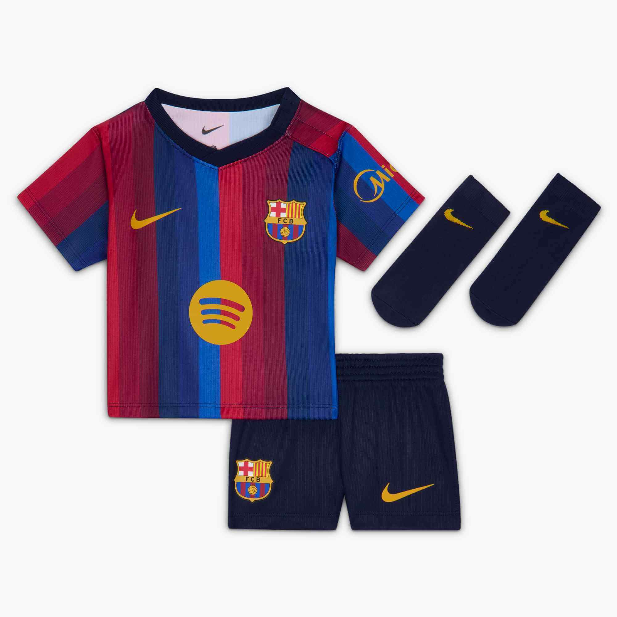 Nike 2026-27 Barcelona Infant Home Kit (Set - Front)