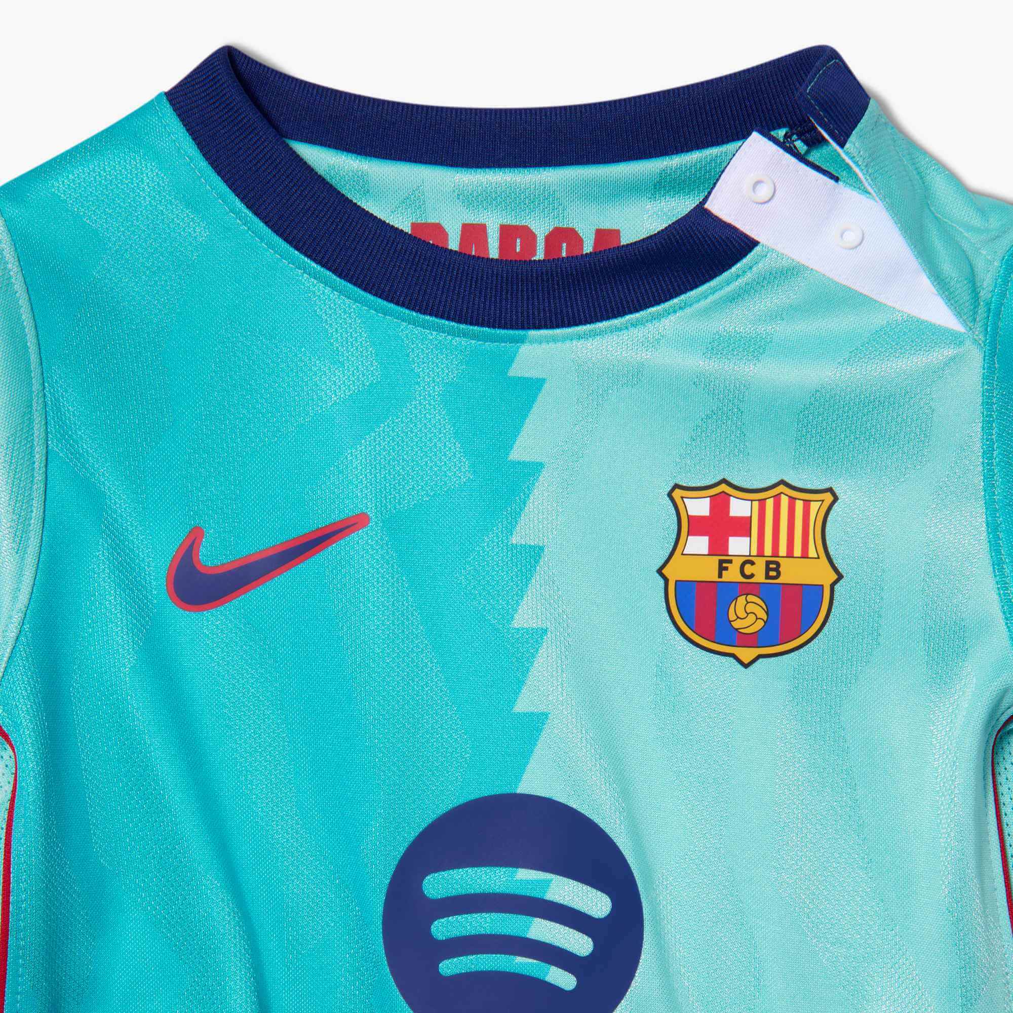 Nike 2026-27 Barcelona Infant Third Kit (Detail 1)