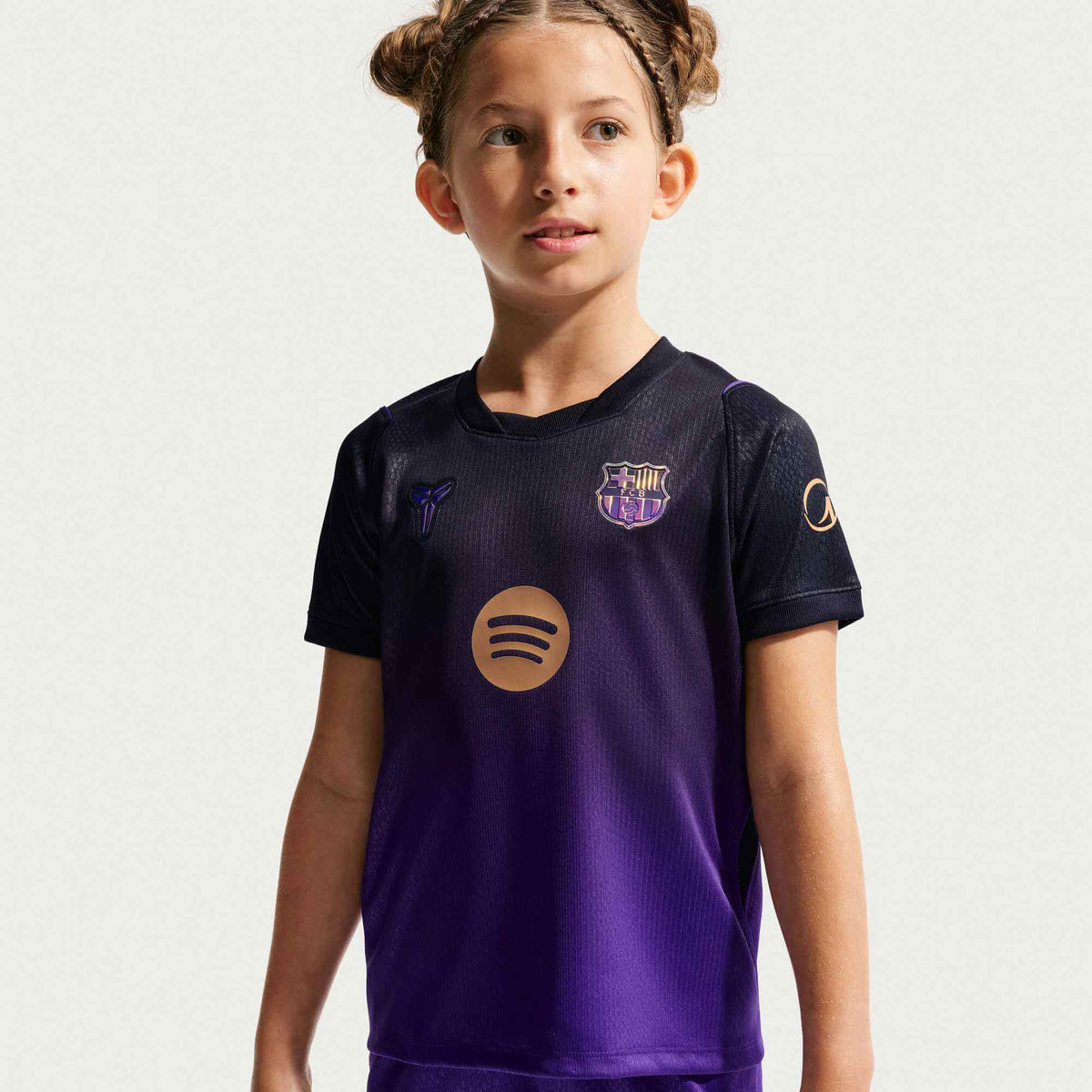 Nike 2026-27 Barcelona Little Kid's Stadium Away Kit (Jersey - Front)
