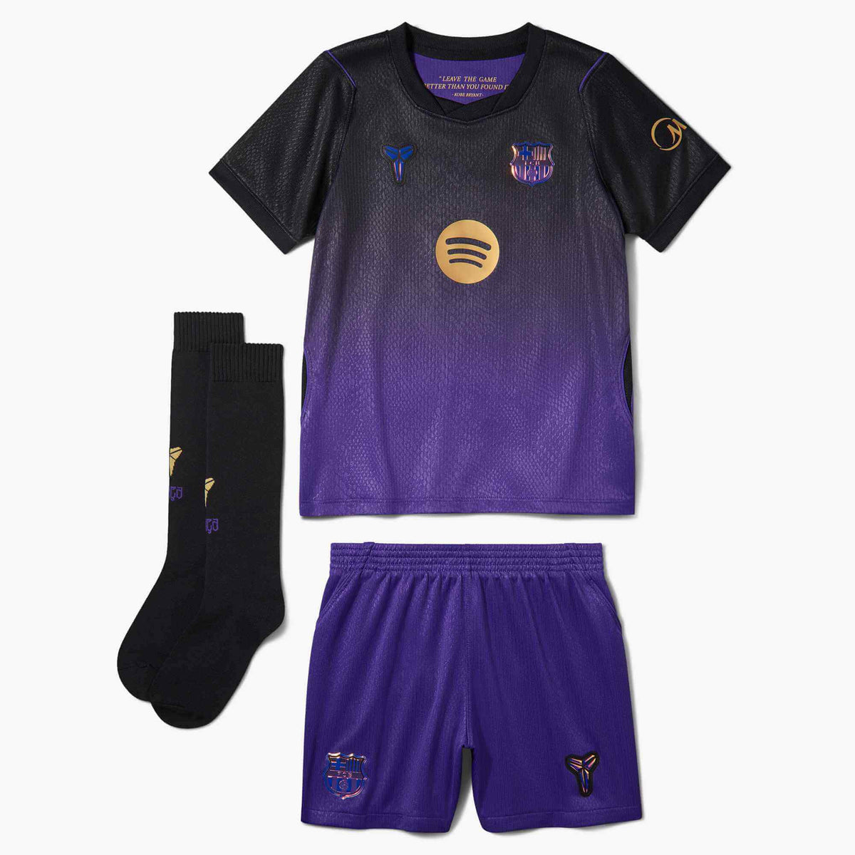 Nike 2026-27 Barcelona Little Kid's Stadium Away Kit (Set - Front)