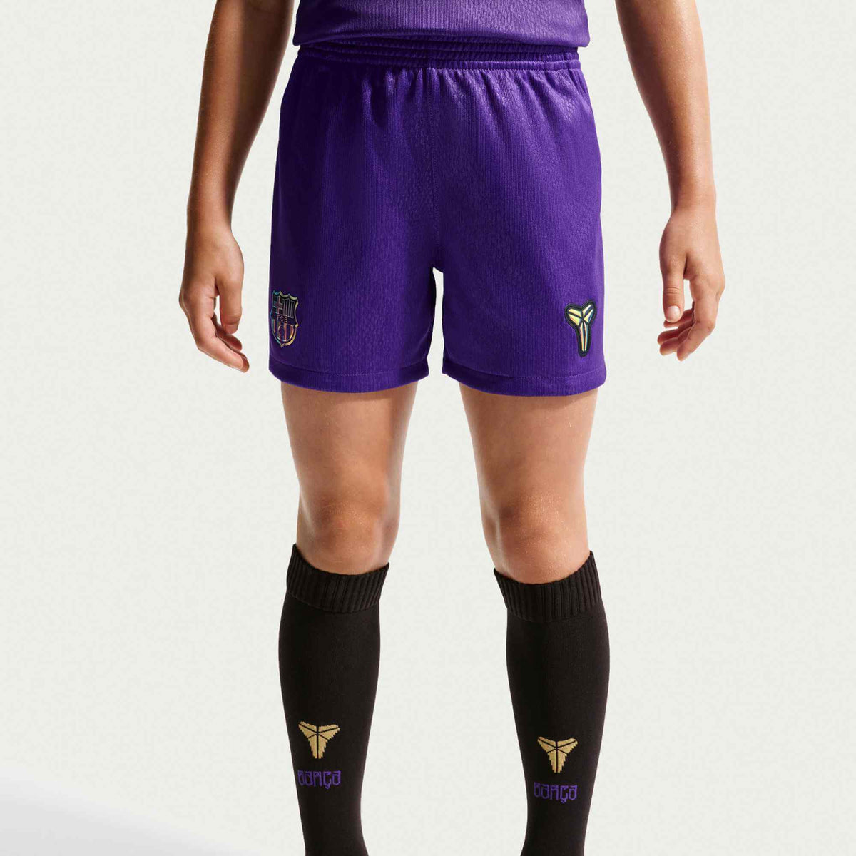 Nike 2026-27 Barcelona Little Kid's Stadium Away Kit (Shorts - Front)