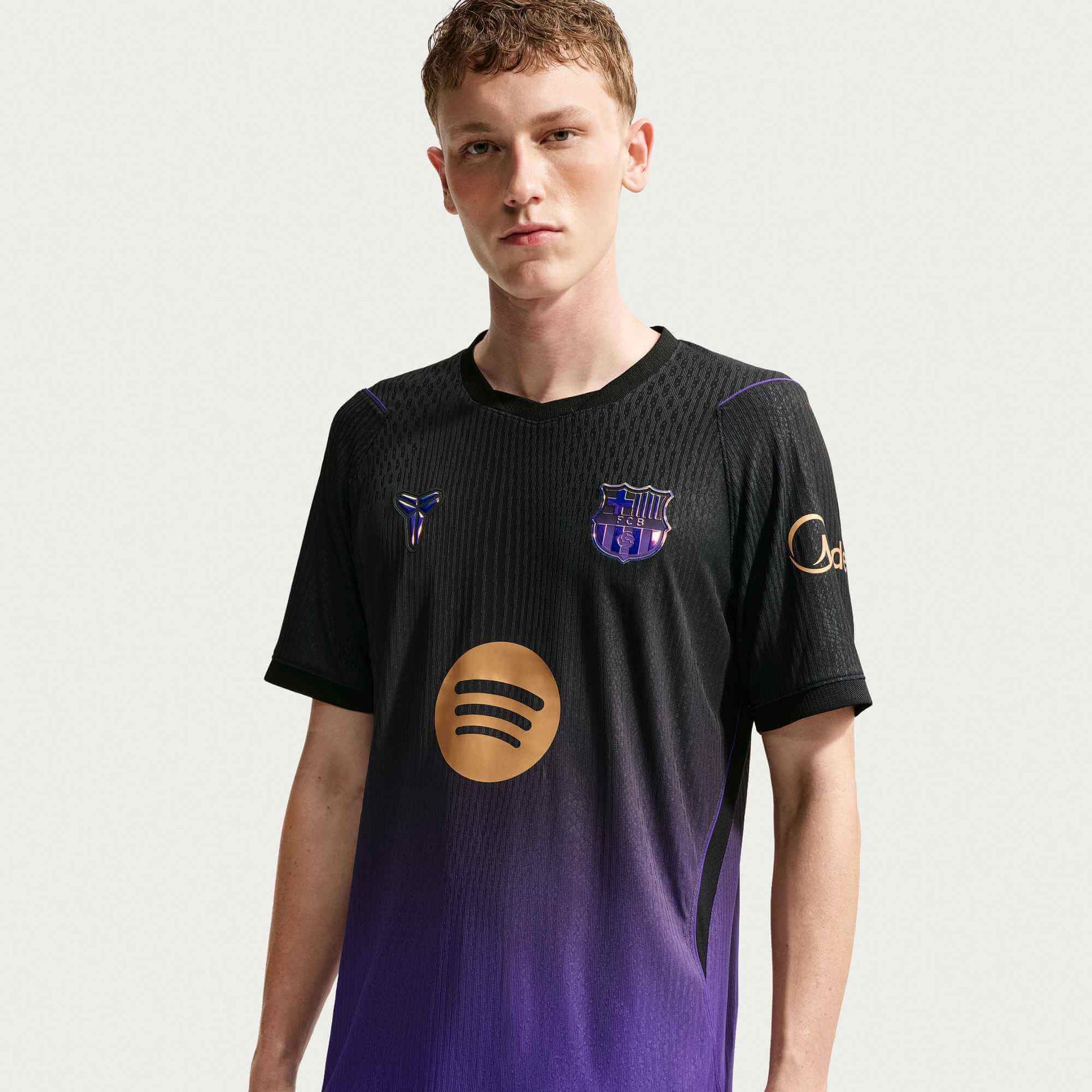 Nike 2026-27 Barcelona Men's Authentic Away Soccer Jersey (Detail 1)