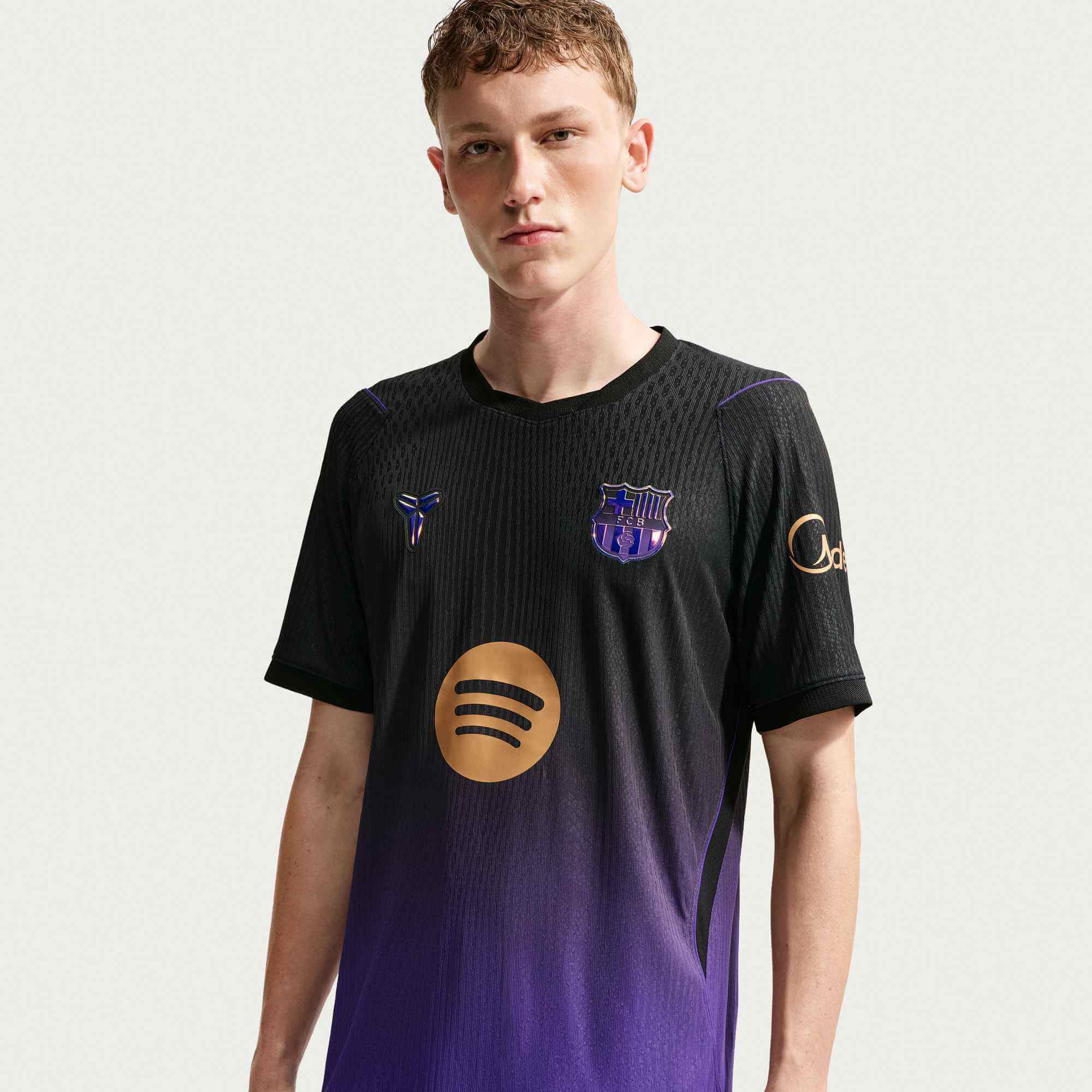 Nike 2026-27 Barcelona Men's Authentic Away Soccer Jersey (Detail 1)