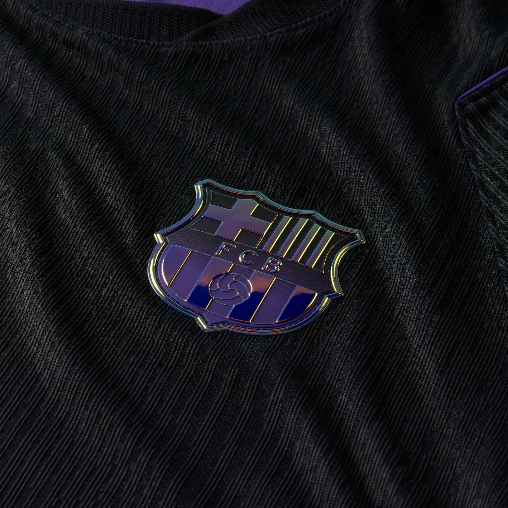Nike 2026-27 Barcelona Men's Authentic Away Soccer Jersey (Detail 3)