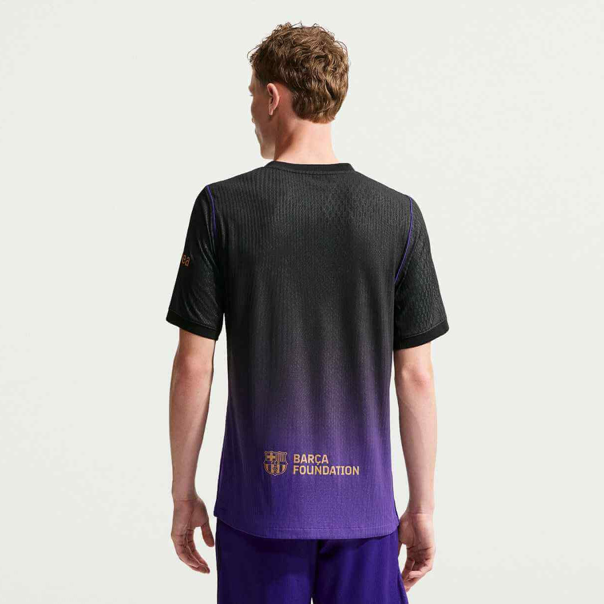 Nike 2026-27 Barcelona Men's Authentic Away Soccer Jersey (Model - Back)