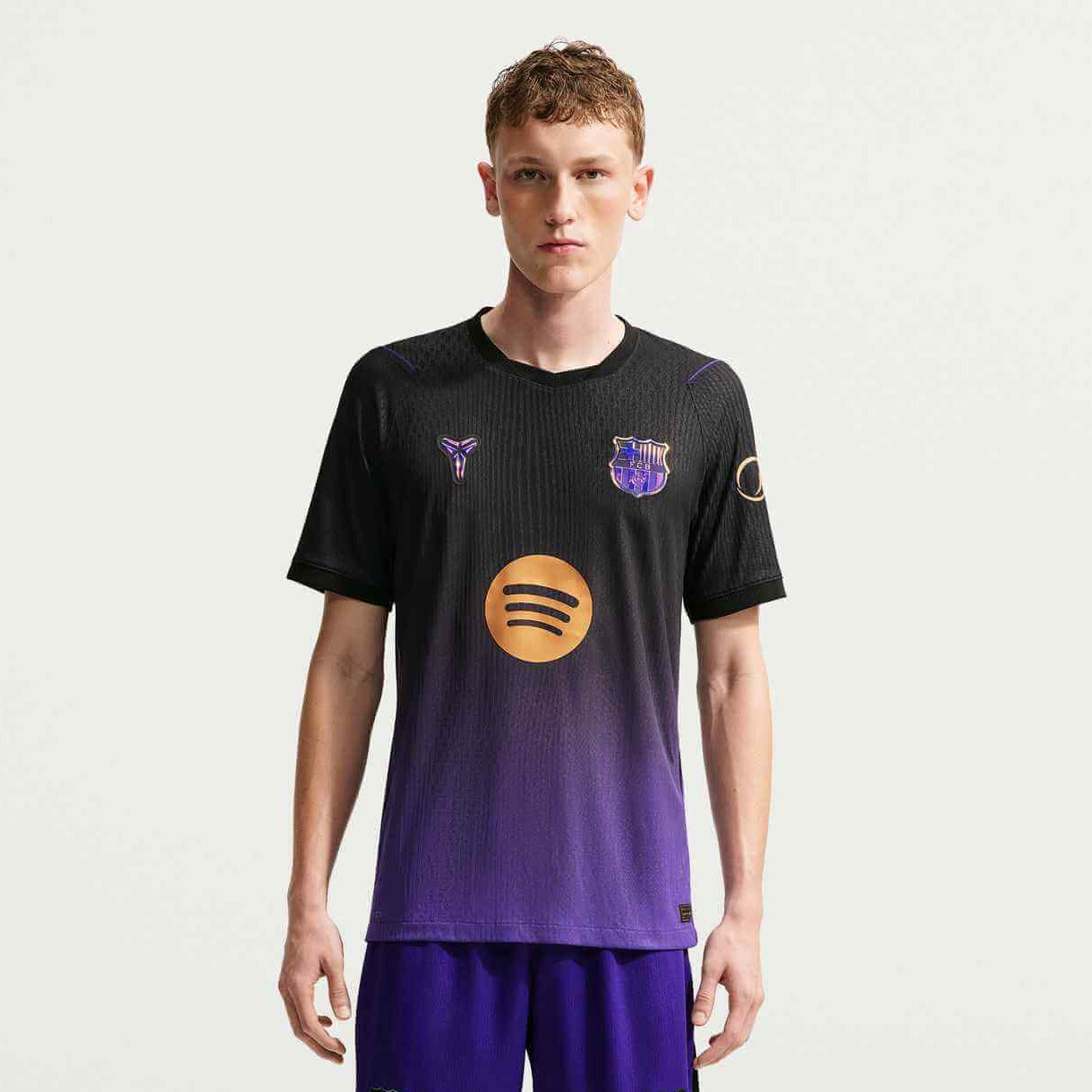 Nike 2026-27 Barcelona Men's Authentic Away Soccer Jersey (Model - Front)