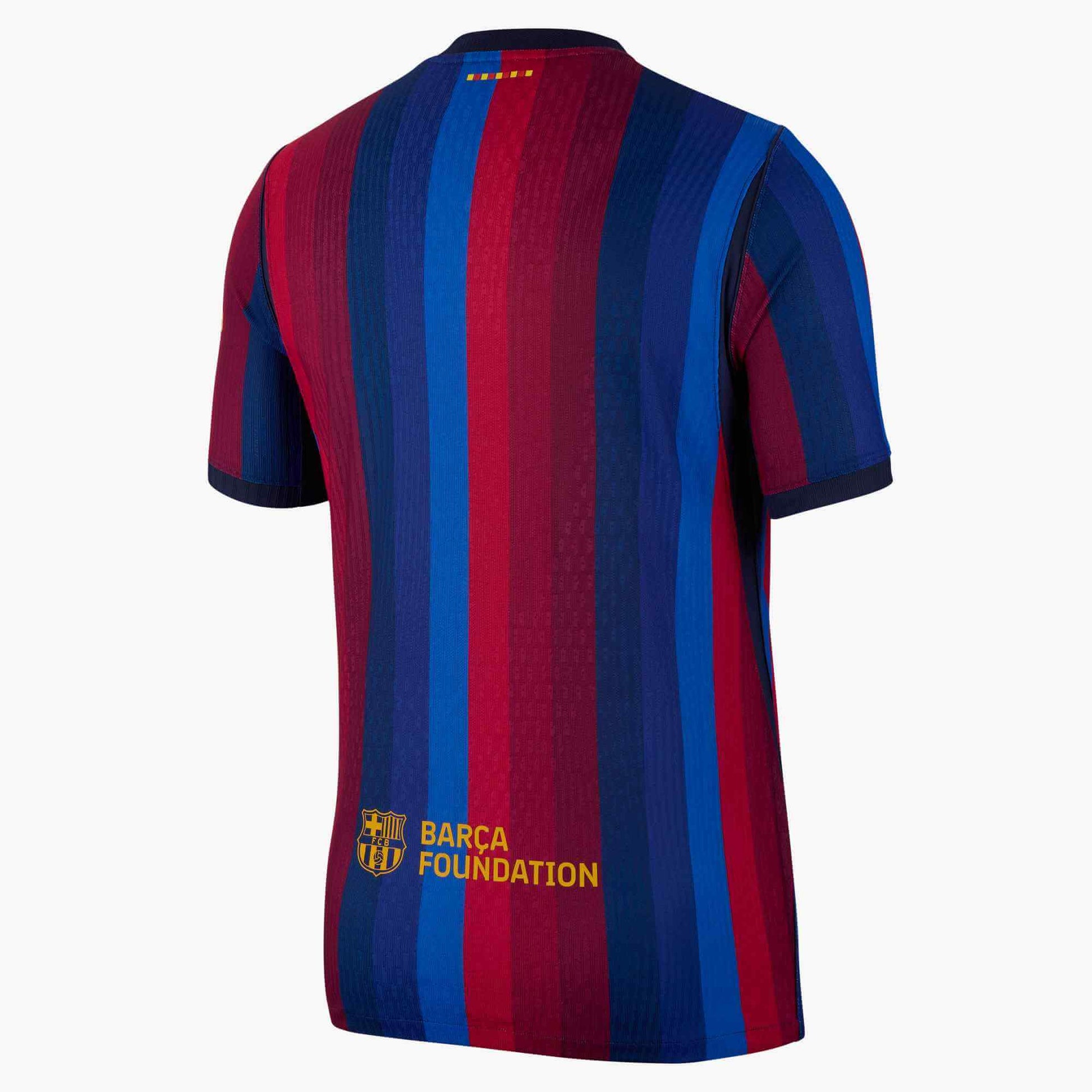 Nike 2026-27 Barcelona Men's Authentic Home Soccer Jersey (Back)