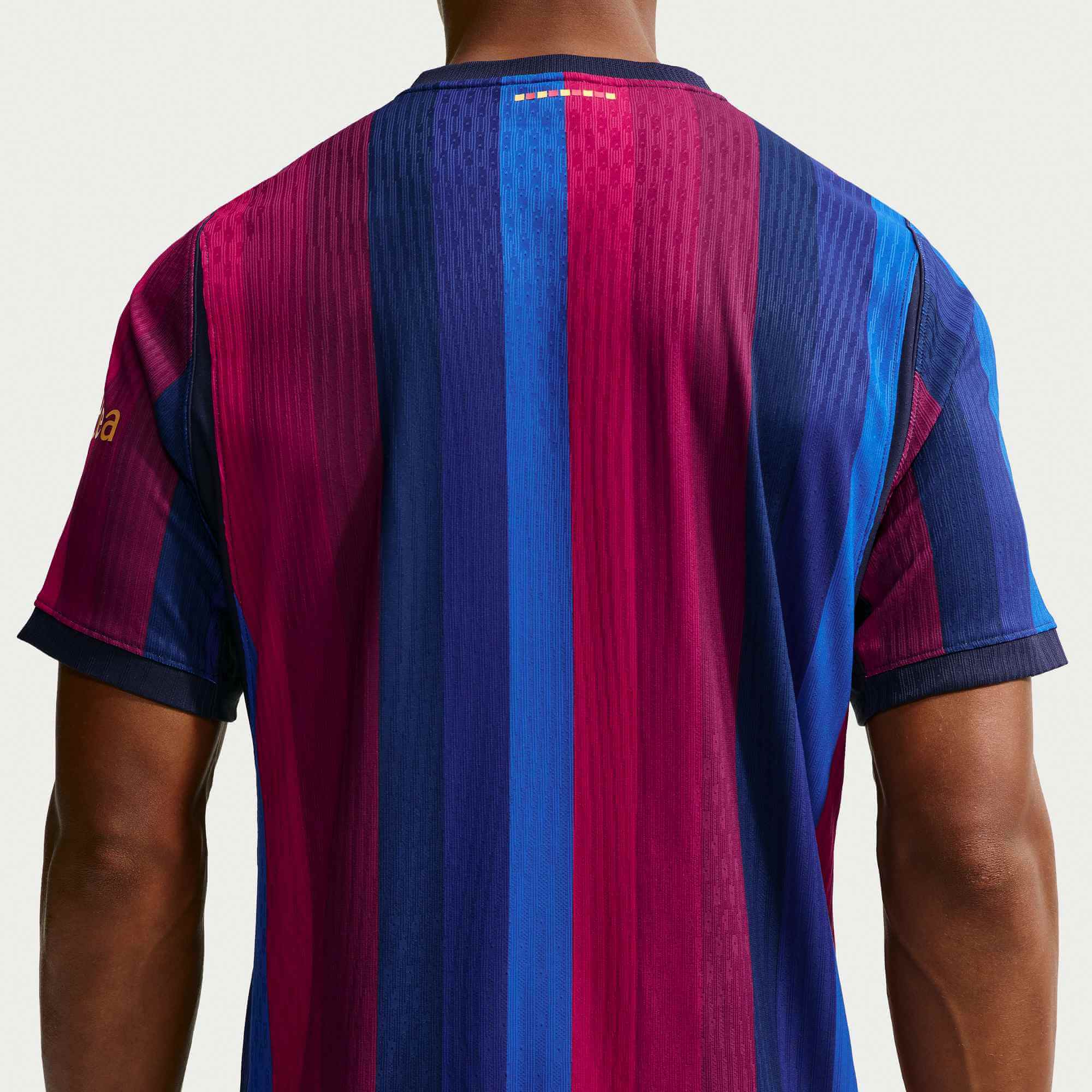 Nike 2026-27 Barcelona Men's Authentic Home Soccer Jersey (Detail 2)
