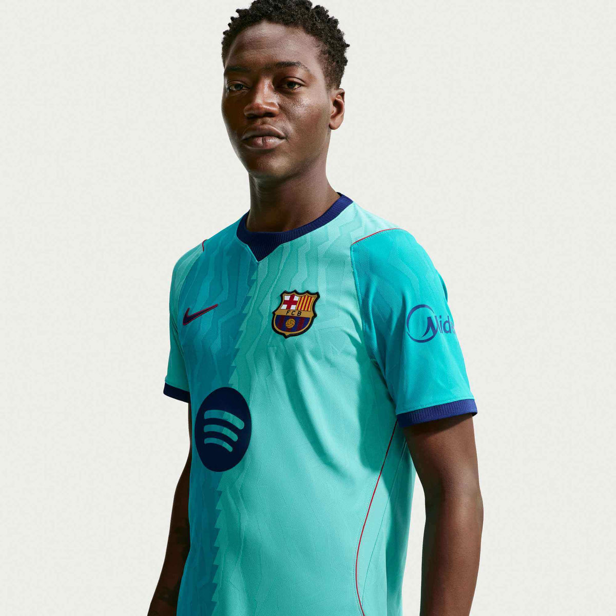 Nike 2026-27 Barcelona Men's Authentic Third Soccer Jersey (Detail 1)