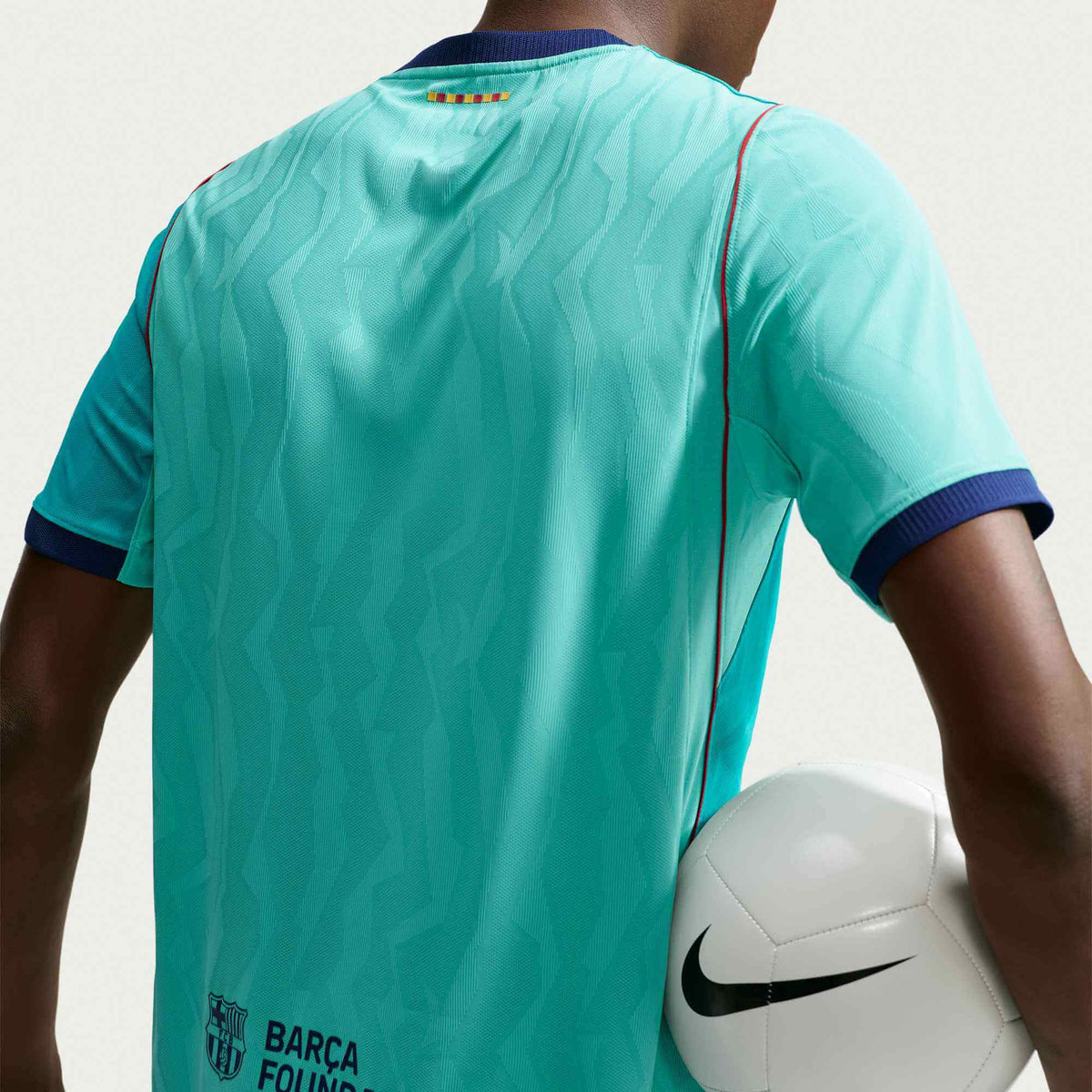 Nike 2026-27 Barcelona Men's Authentic Third Soccer Jersey (Detail 2)
