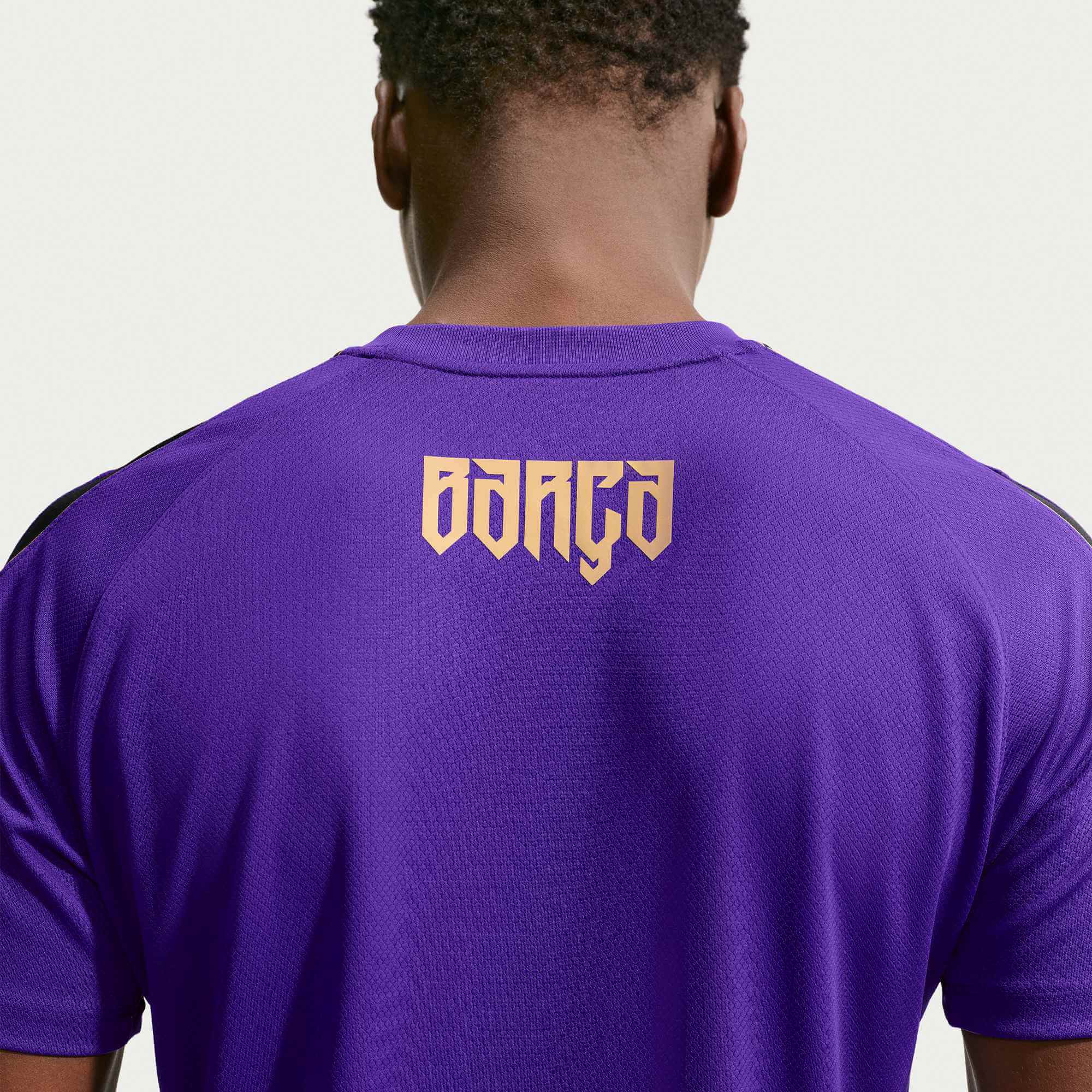 Nike 2026-27 Barcelona Men's Away Dri-Fit Strike Top (Detail 1)