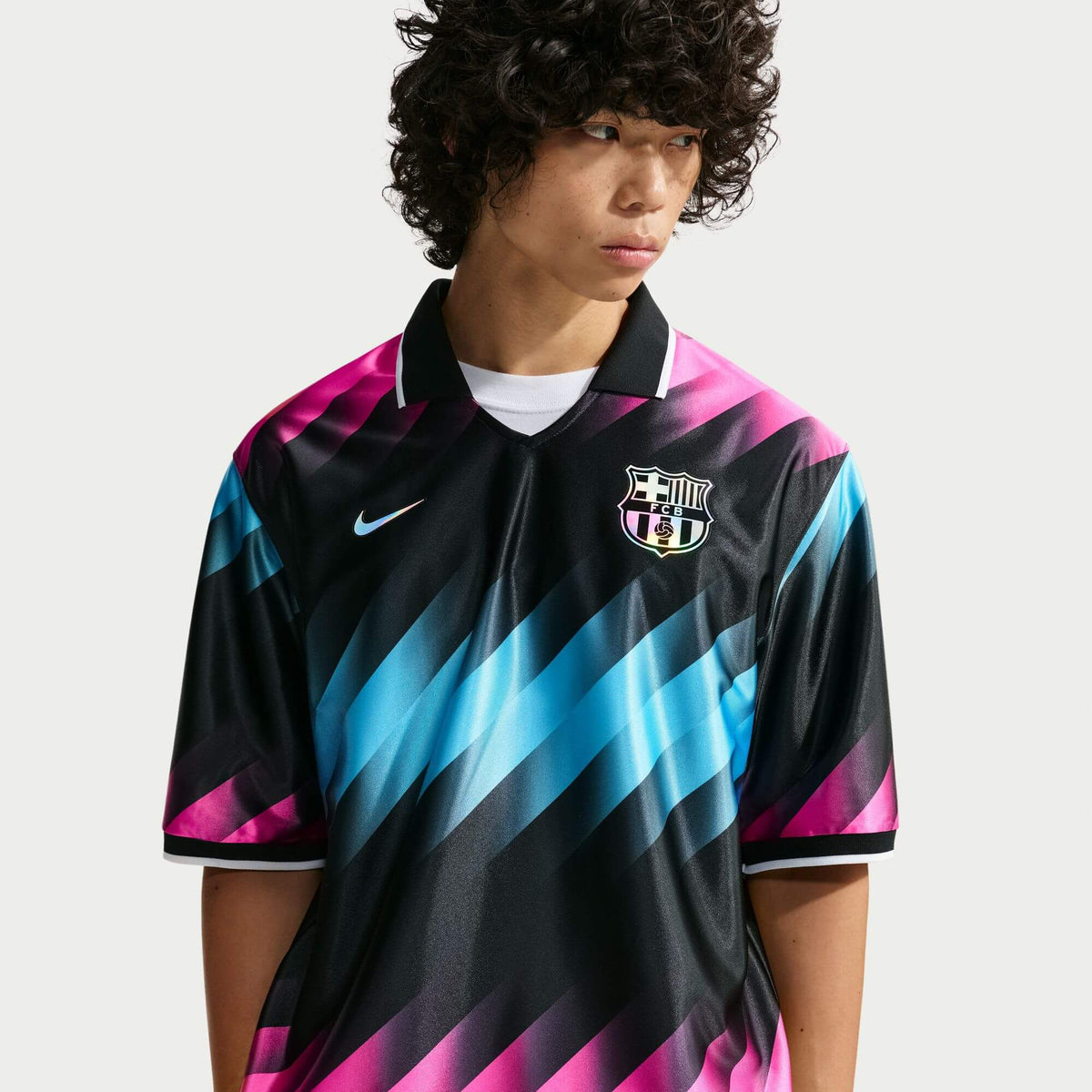 Nike 2026-27 Barcelona Men's Energy Soccer Jersey (Detail 1)