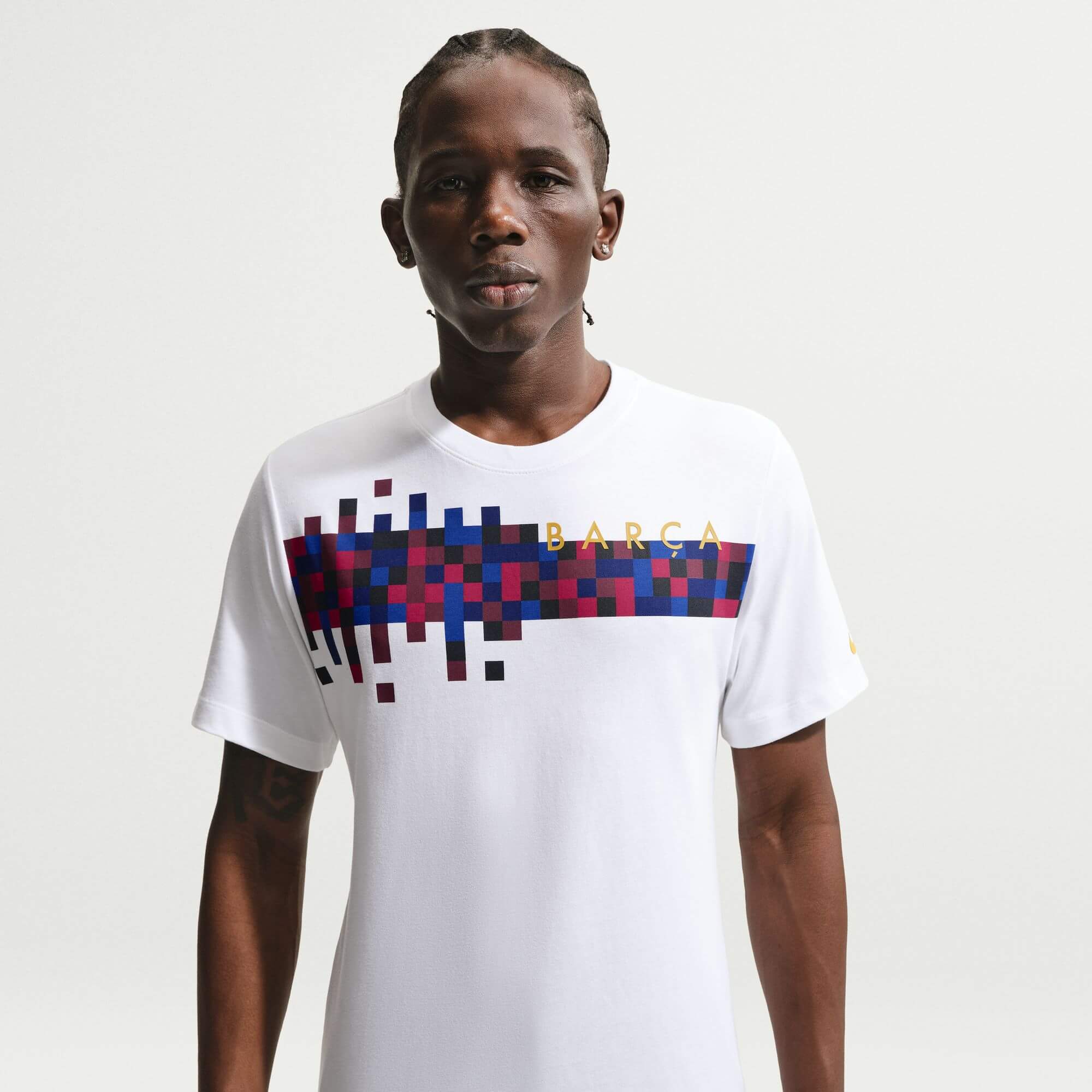 Nike 2026-27 Barcelona Men's Graphic Tee (Front)