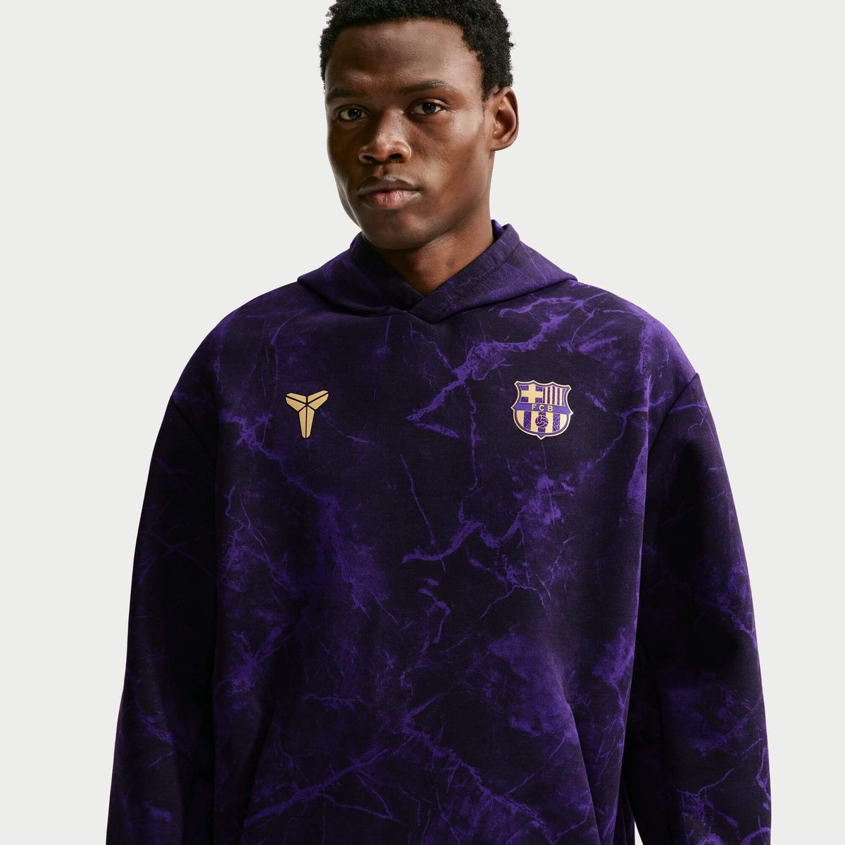 Nike 2026-27 Barcelona Men's Kobe Pullover Hoodie (Front)